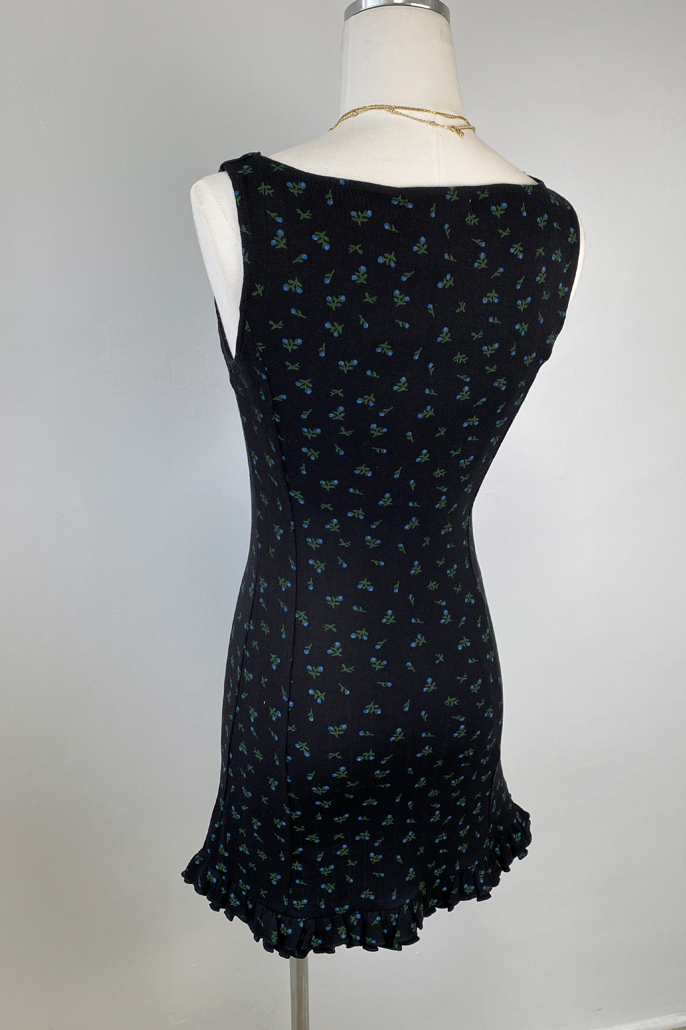 Ditsy Floral Sleeveless Dress