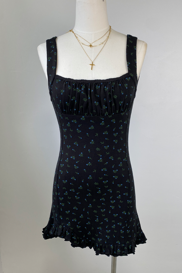 Ditsy Floral Sleeveless Dress