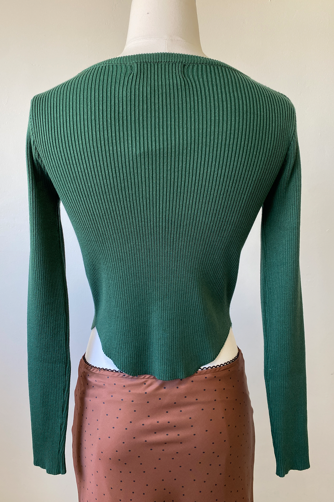 Ribbed Long Sleeve Top