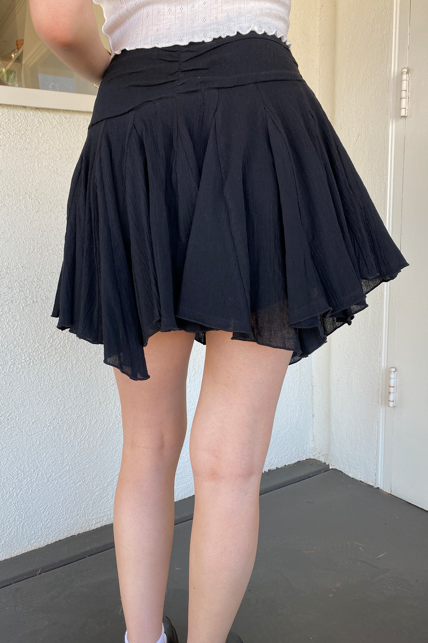 Ruffle Mini Skirt by For Good
