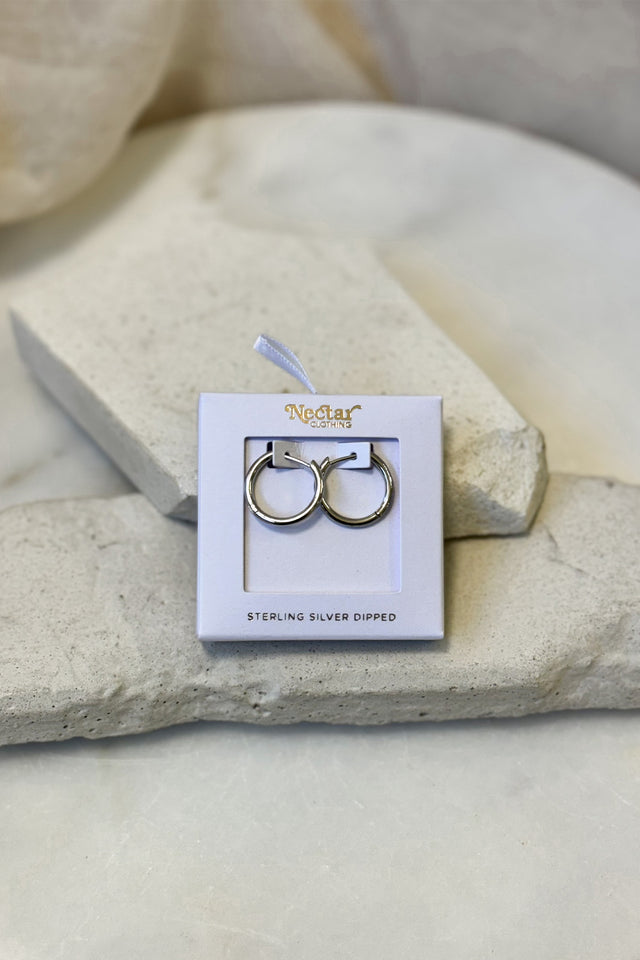 Latch Hoop Earrings