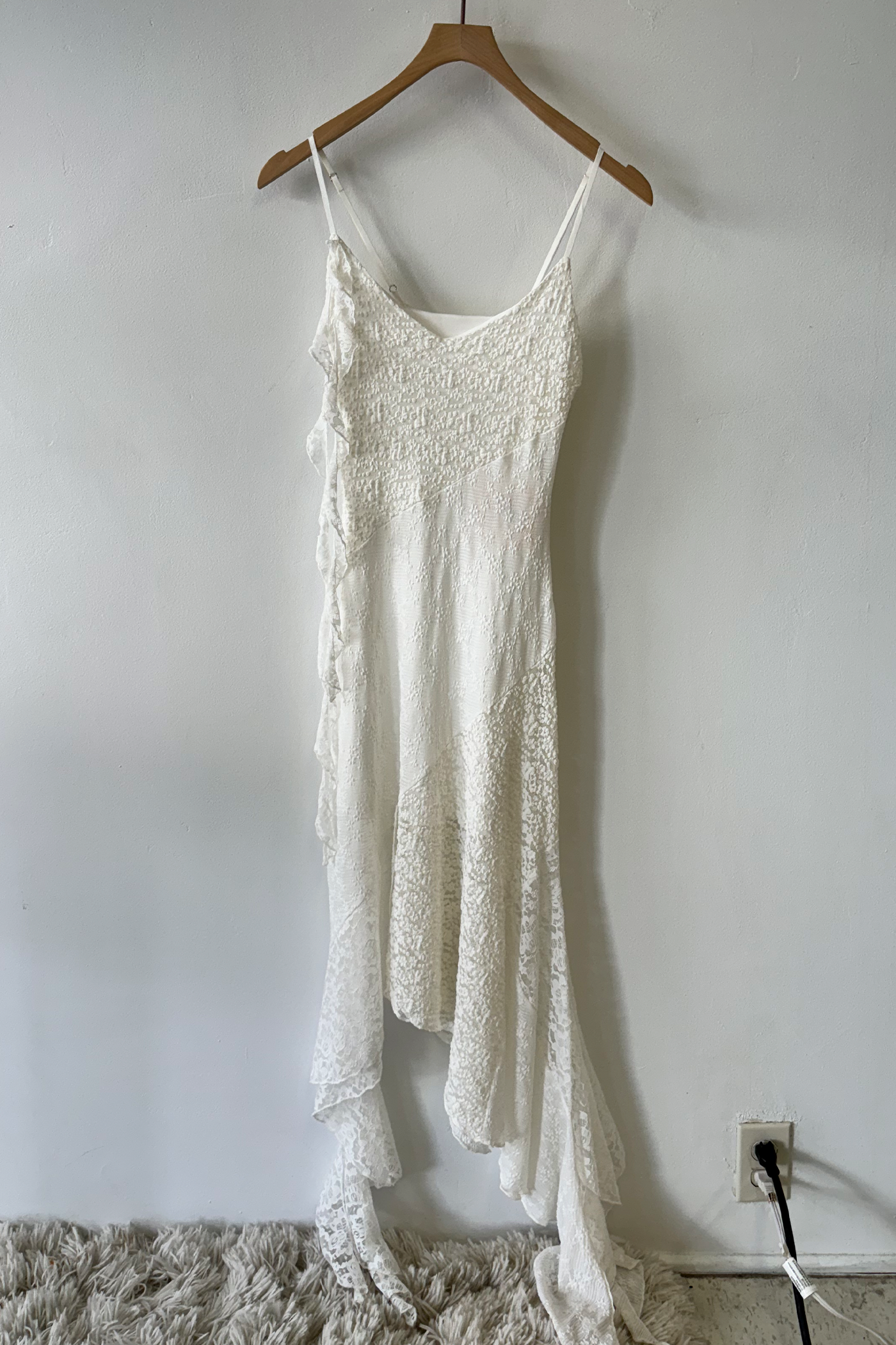 Mixed Media Midi Dress