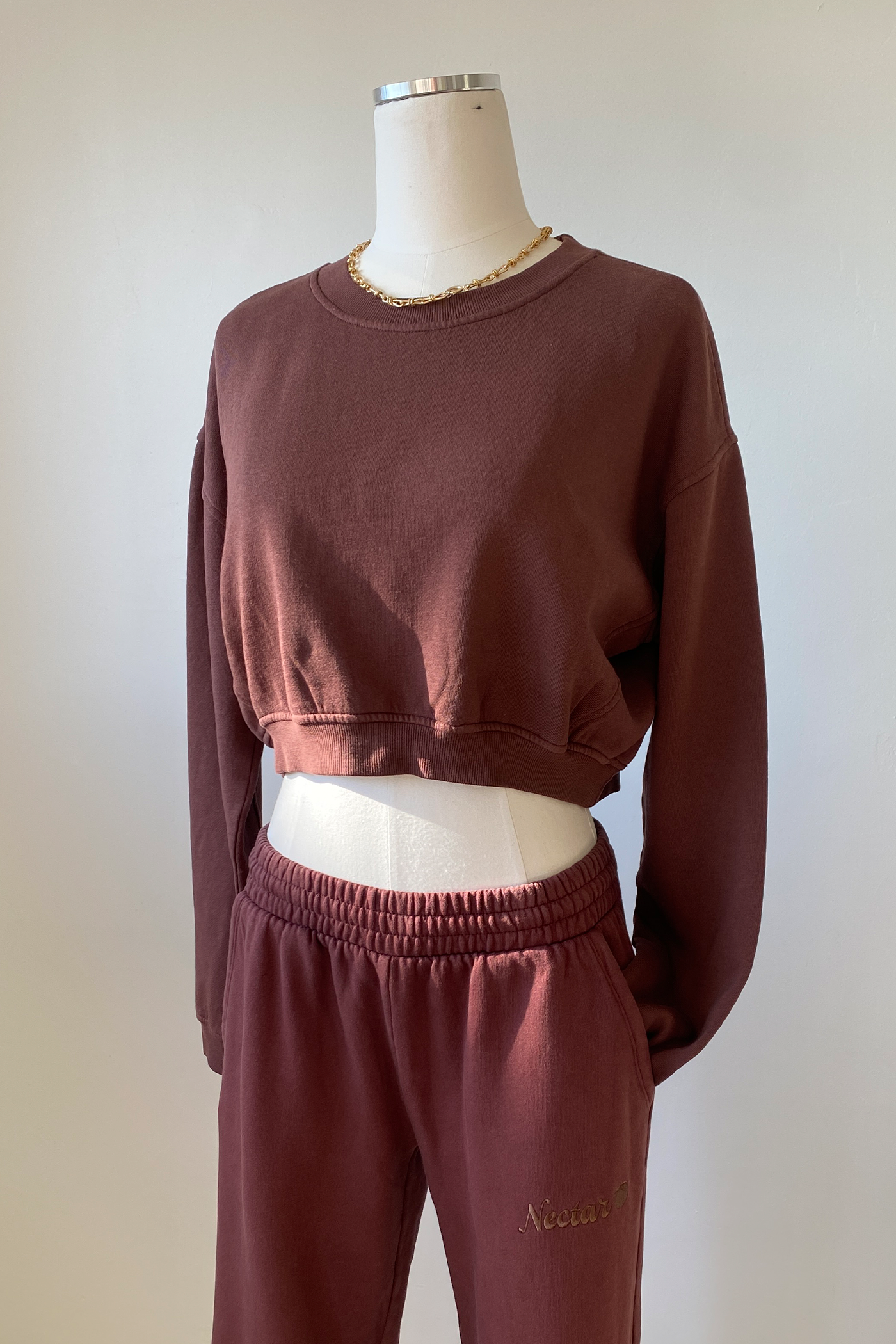 Basic Crop Sweatshirt