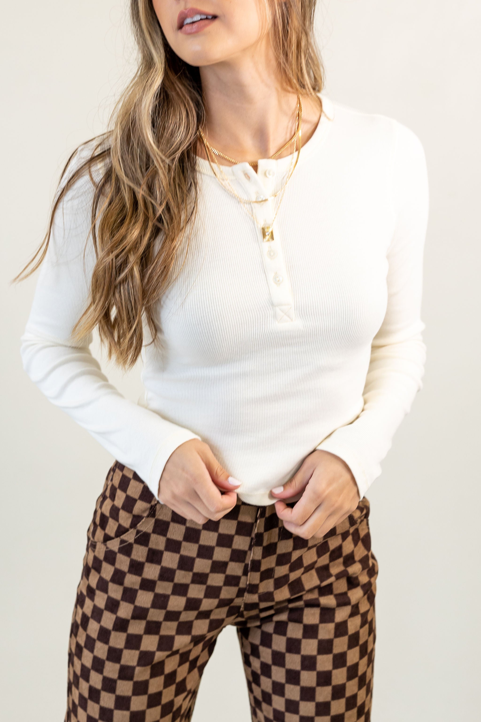Henley Long Sleeve Tee by BDG