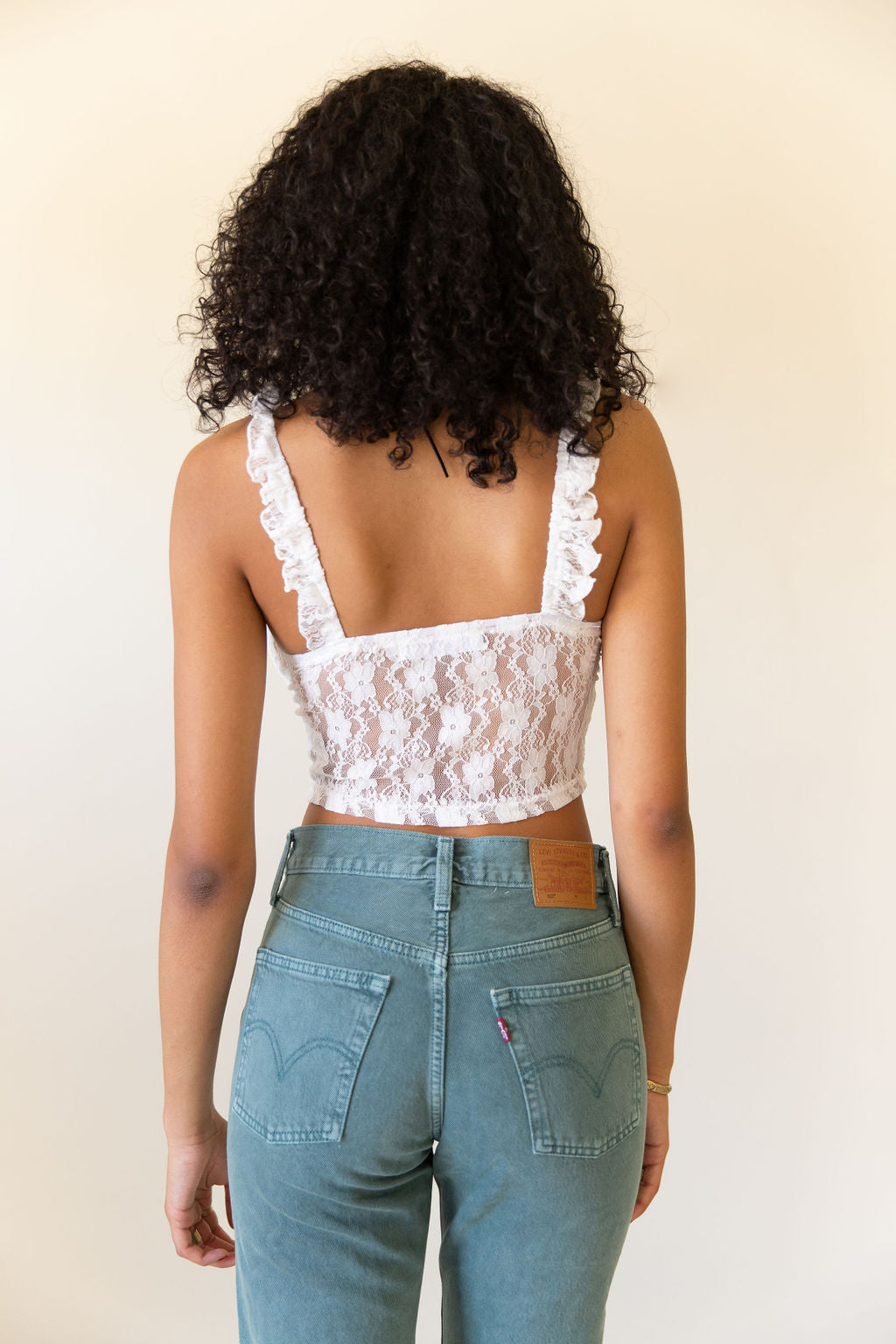 All Yours Floral Lace Cami Top