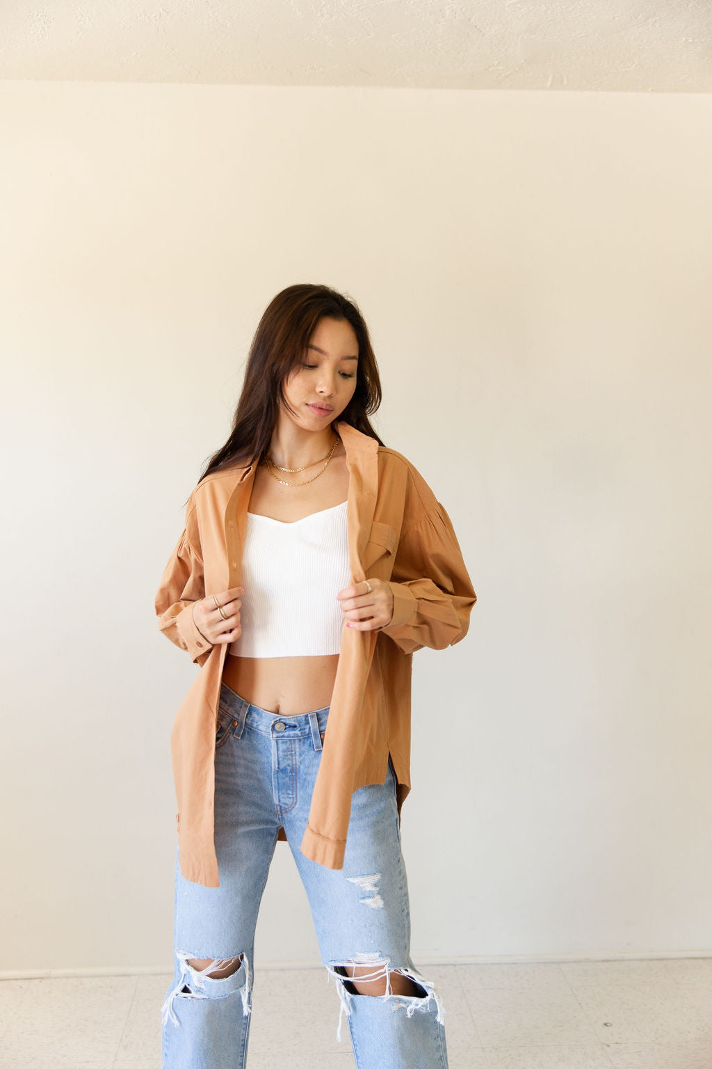 Fade Out Long Sleeve Top