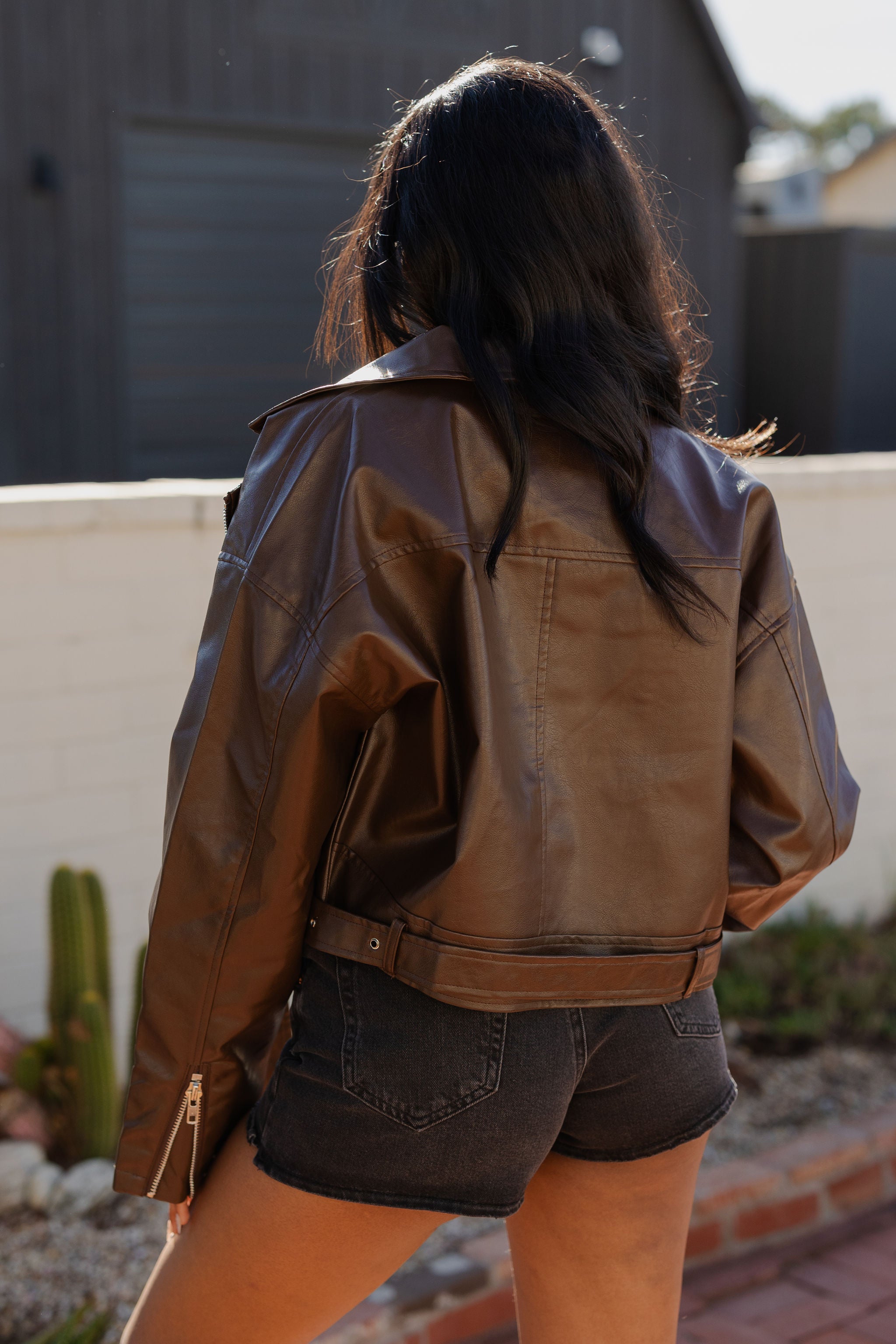 Just Ask Belted Jacket
