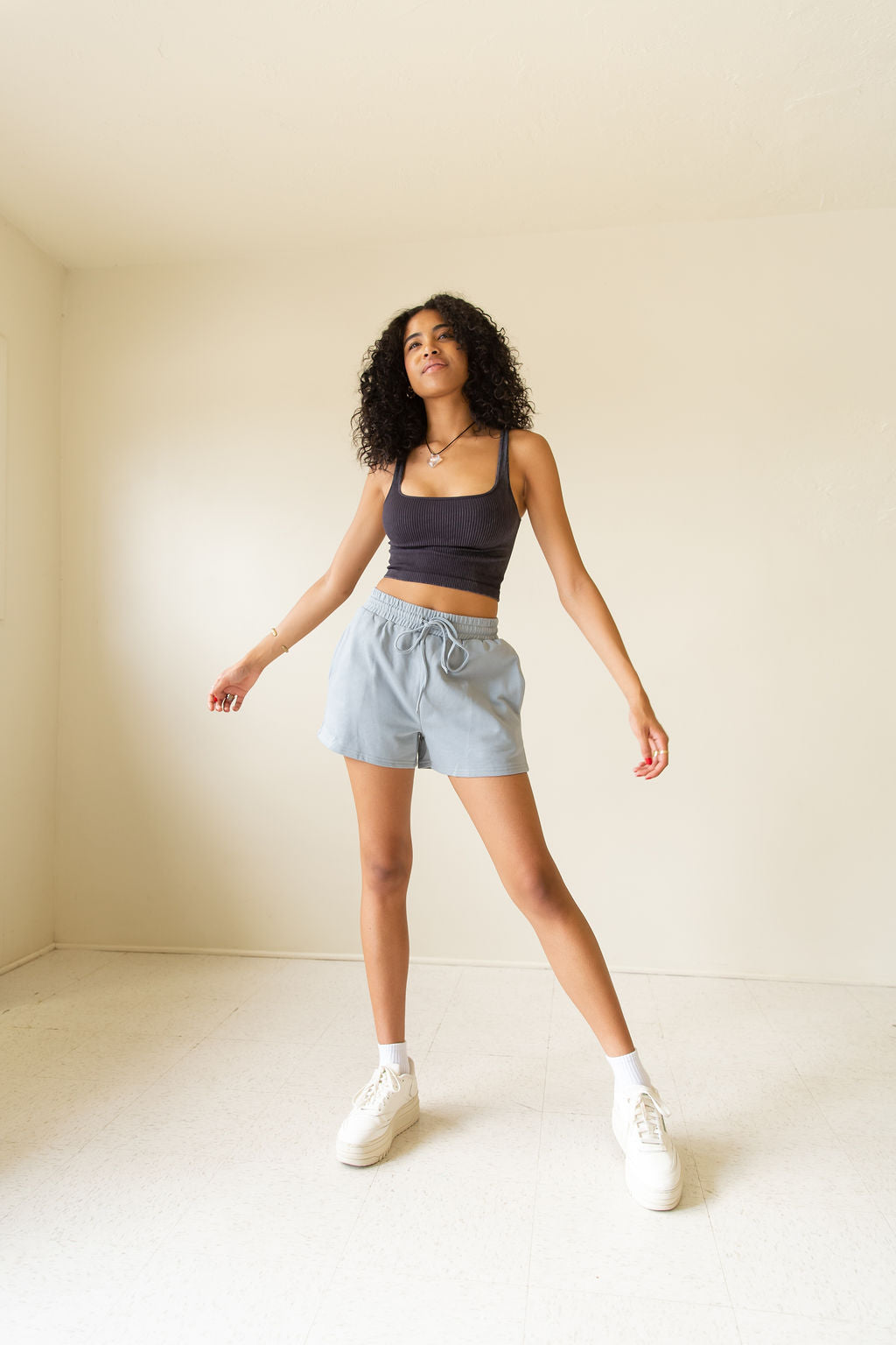 Open Book Terry Shorts