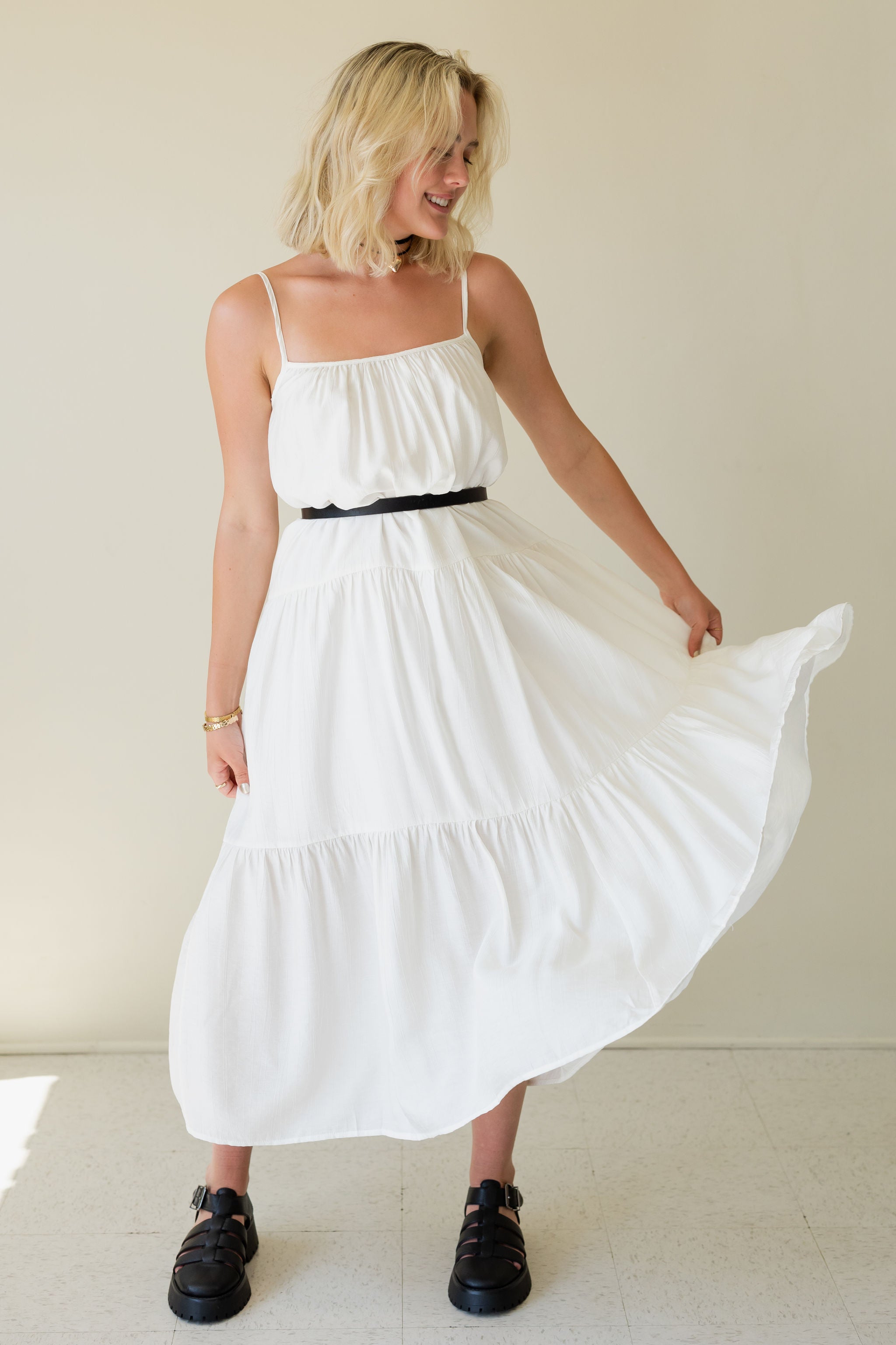 Don't Worry Sleeveless Maxi Dress