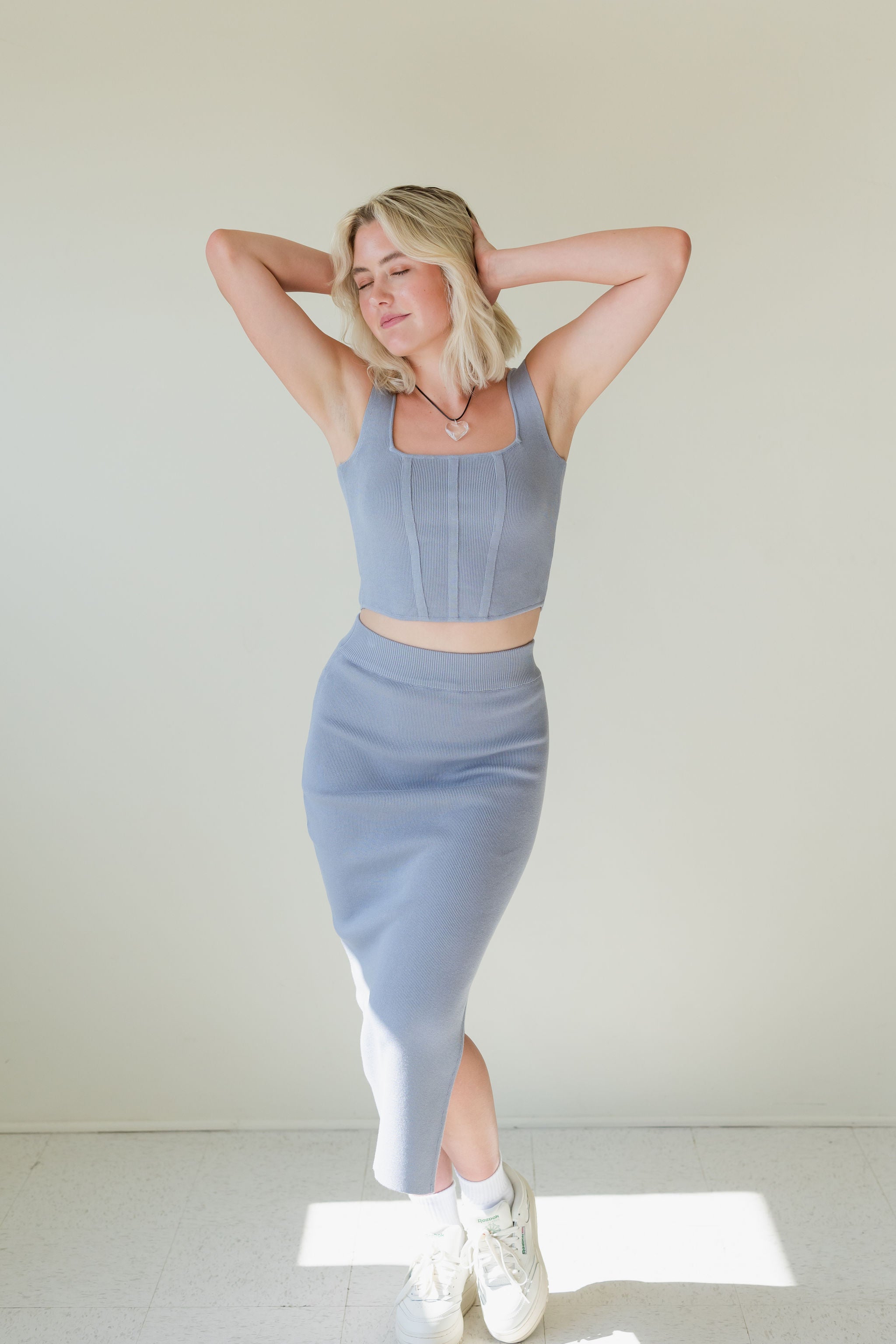Something Else Sleeveless Knit Top by For Good