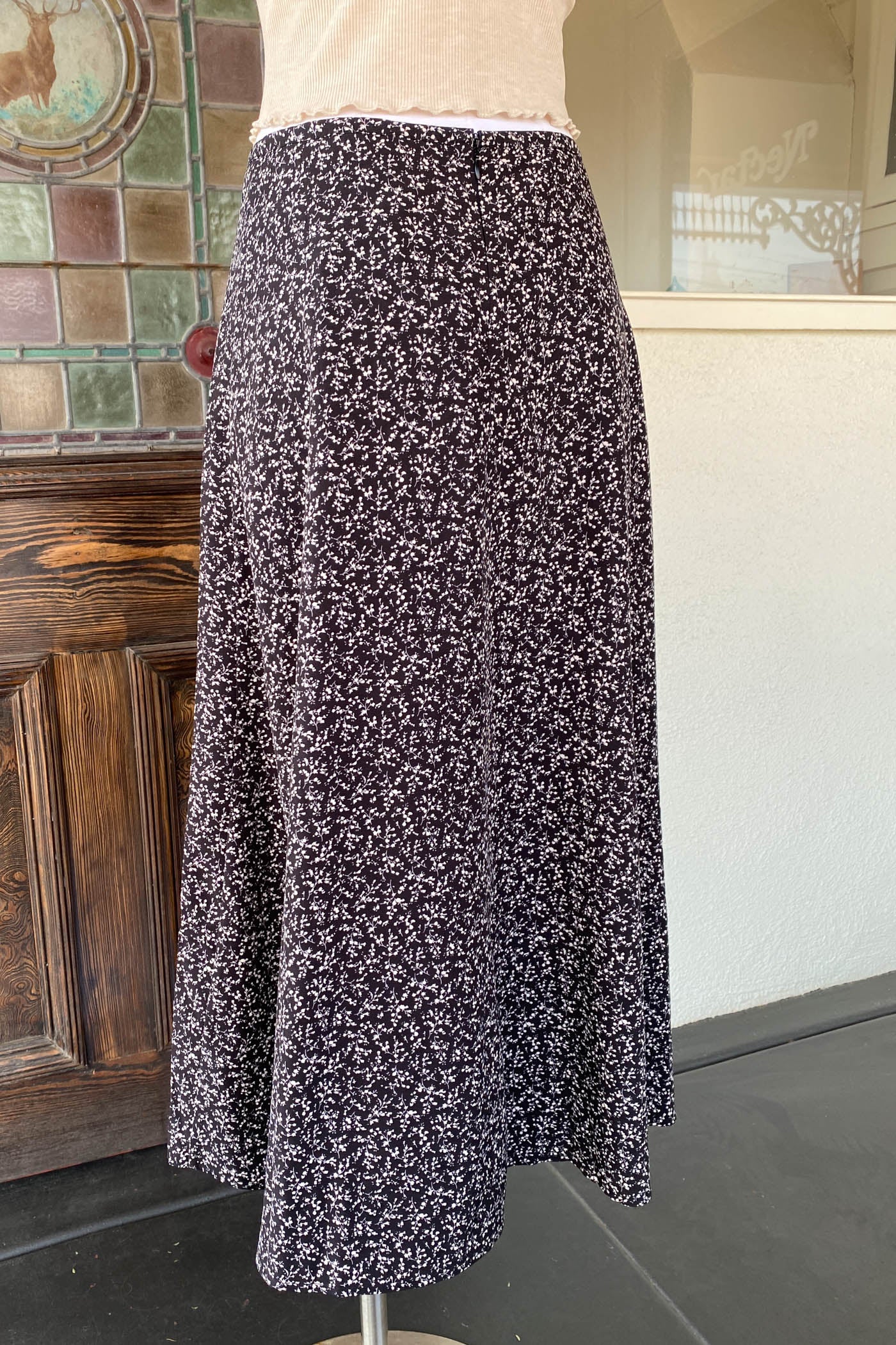 Ditsy Floral Maxi Skirt