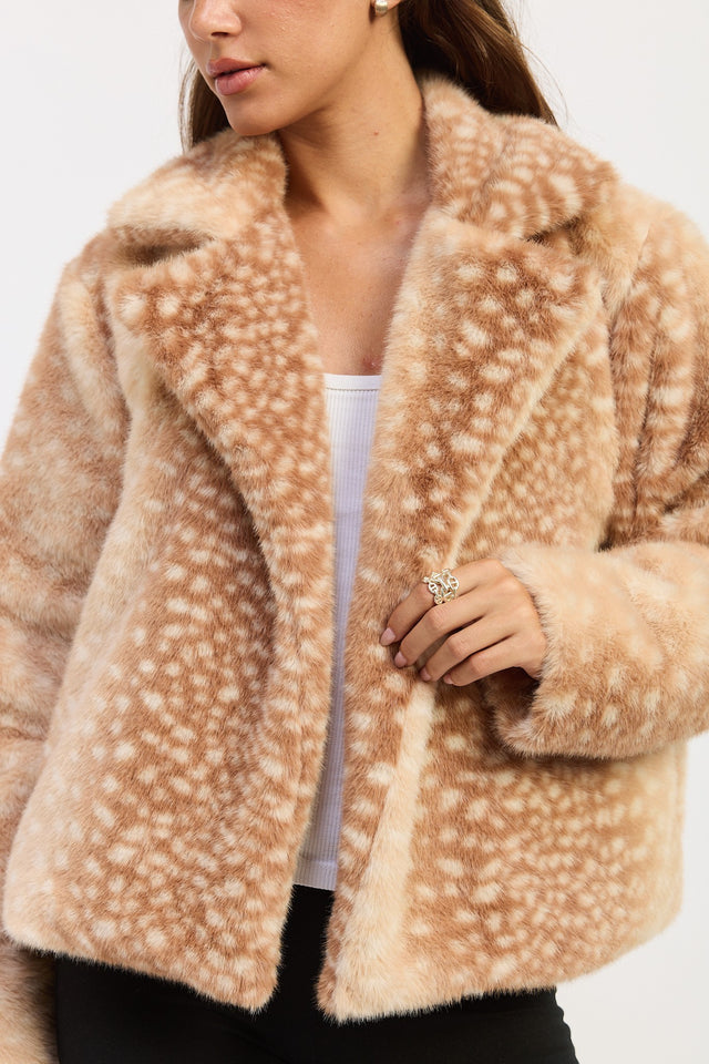 Faux Fur Coat