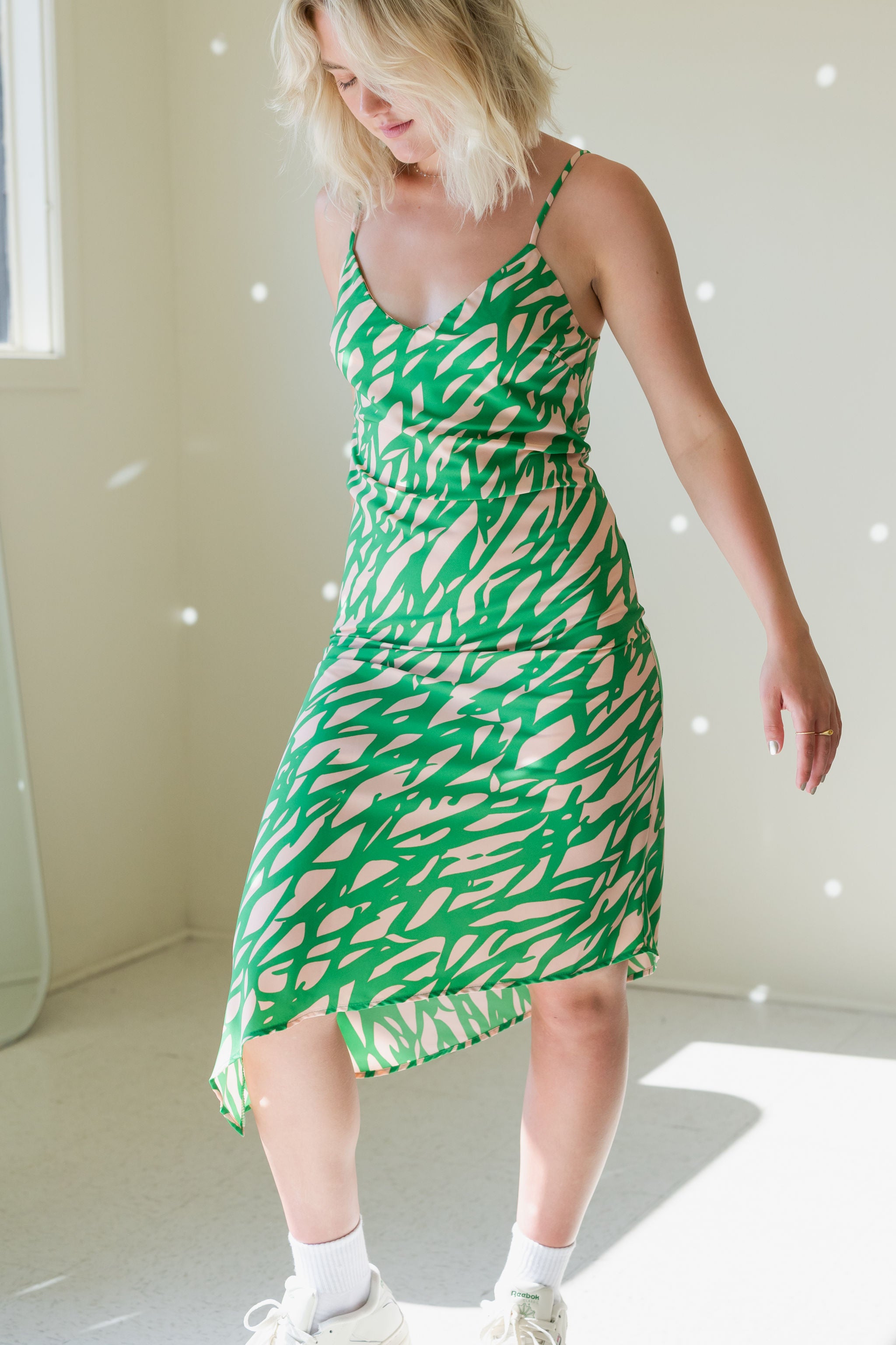 Wild Child Animal Print Midi Dress by For Good
