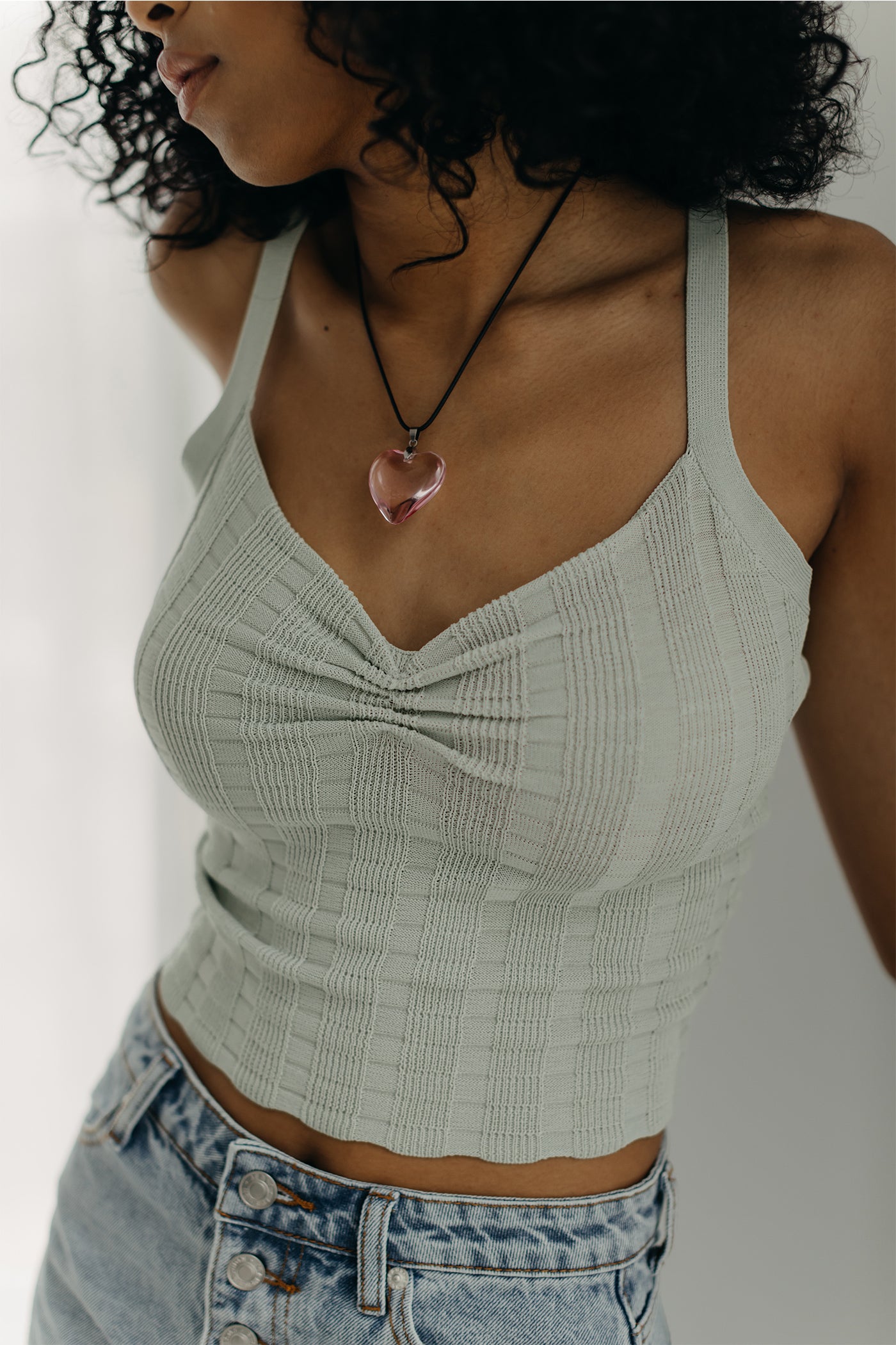 Pink Heart Necklace