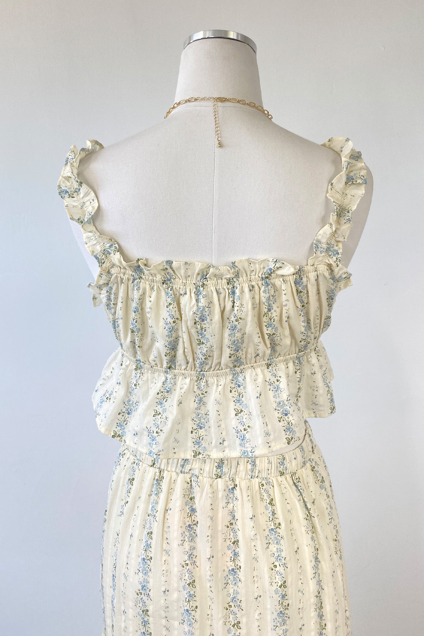 Ruffled Babydoll Top