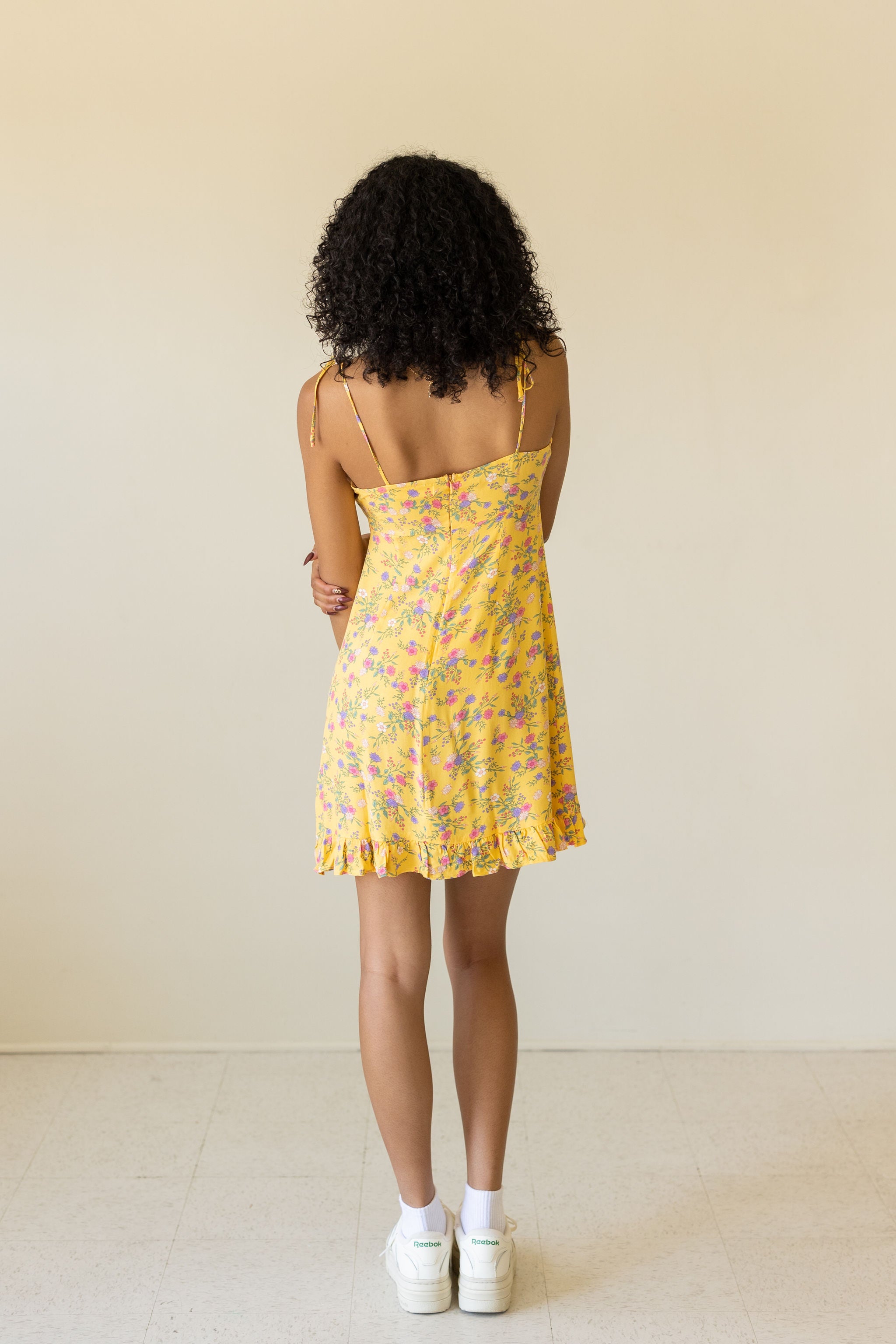 Getting Closer Floral Cami Dress by For Good