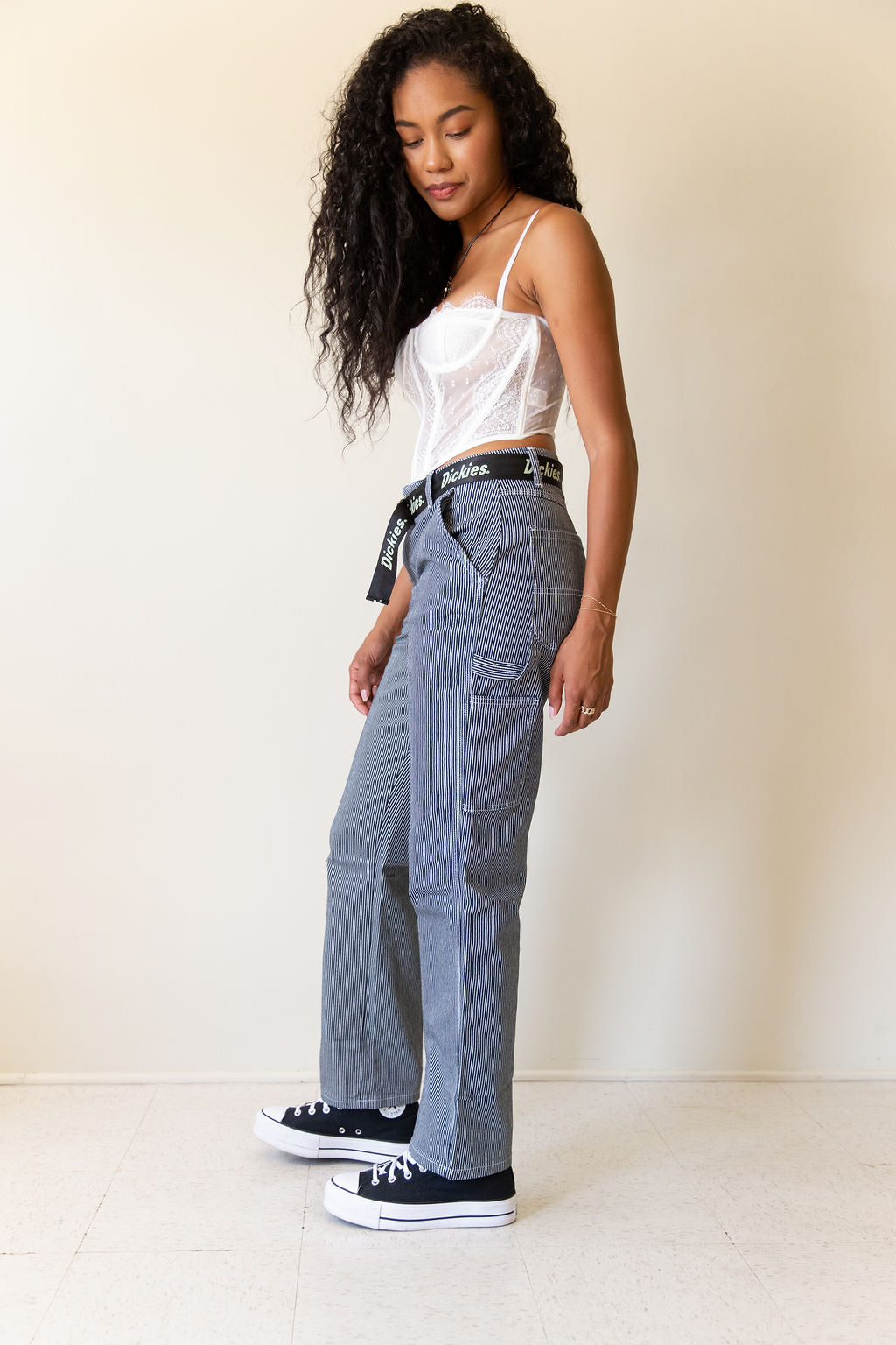 Dickies Hickory Stripe Carpenter Pants