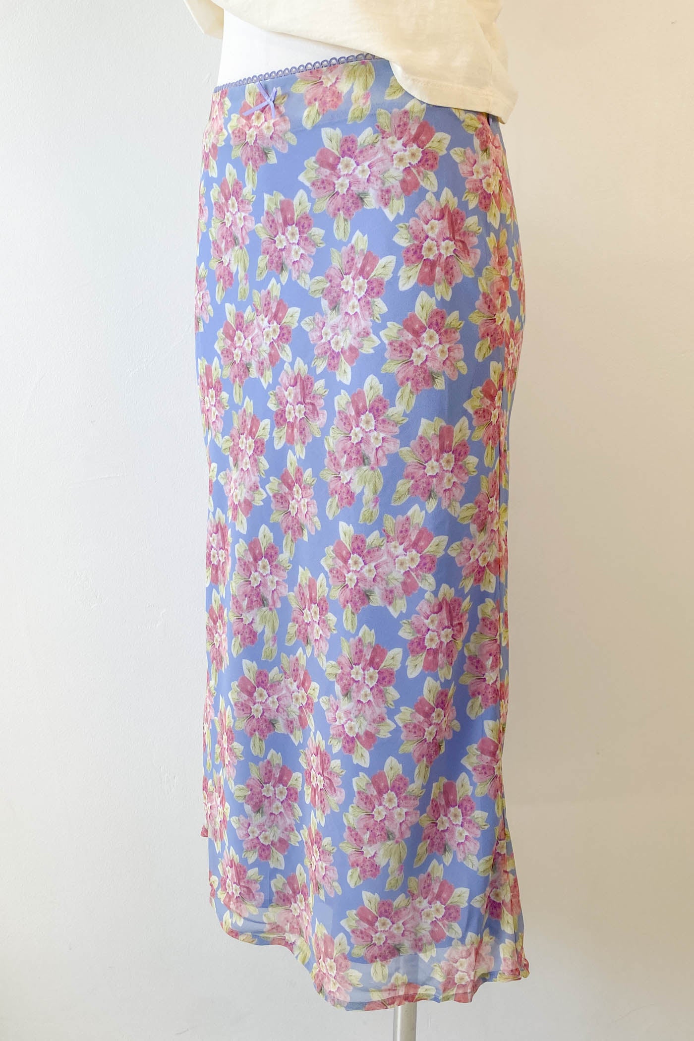 Floral Midi Skirt
