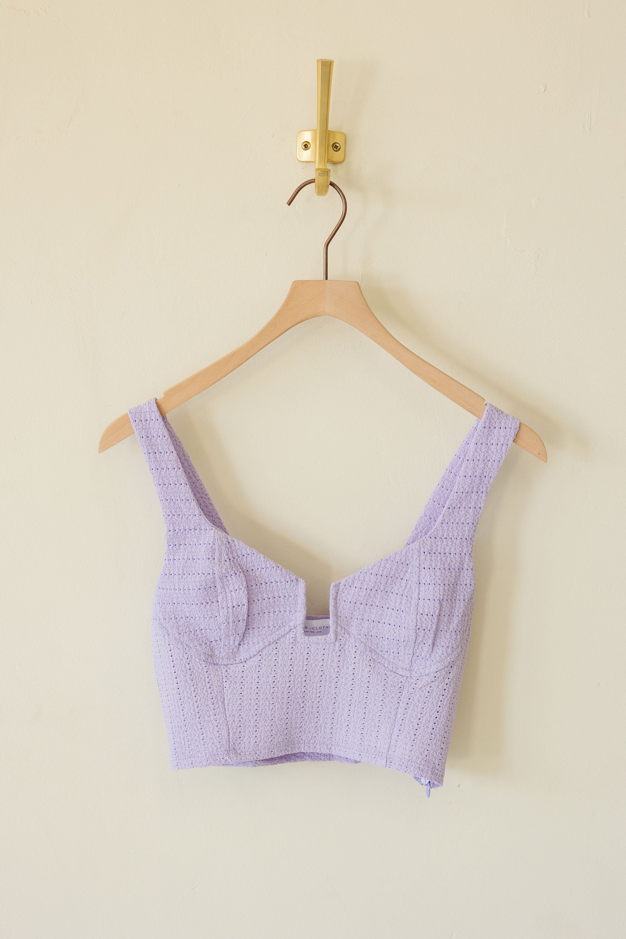 Wilder Days Sleeveless Knit Crop Top
