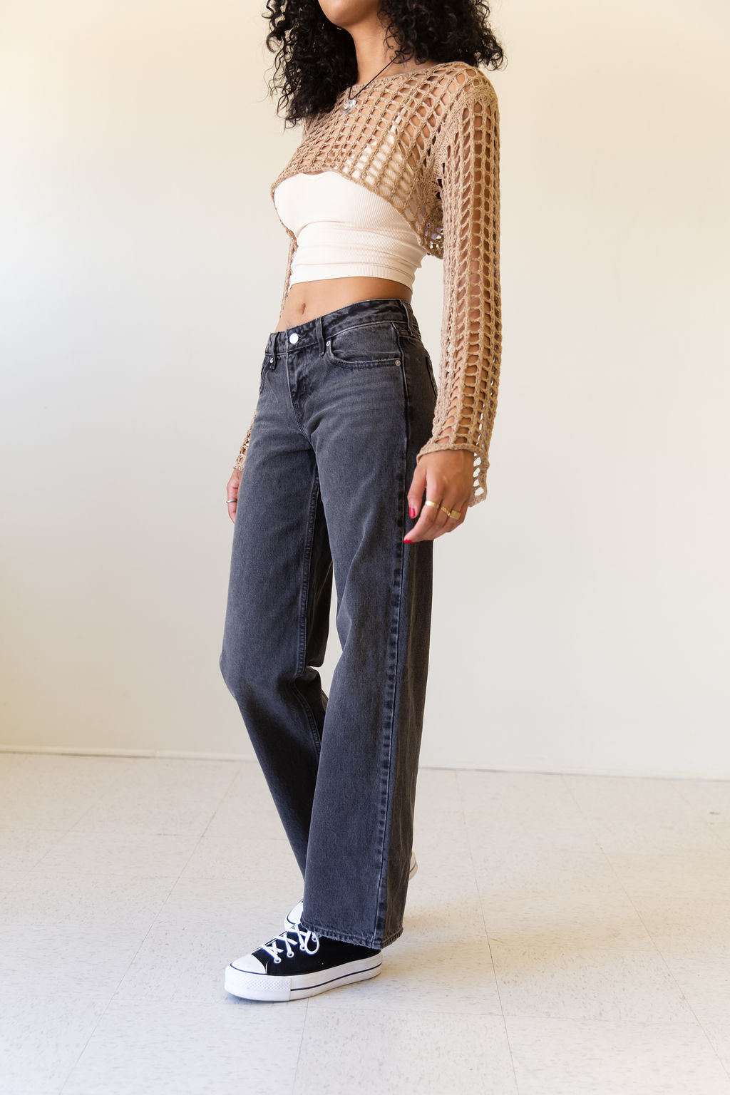 Wide Leg Low Rise Jeans by Levi's