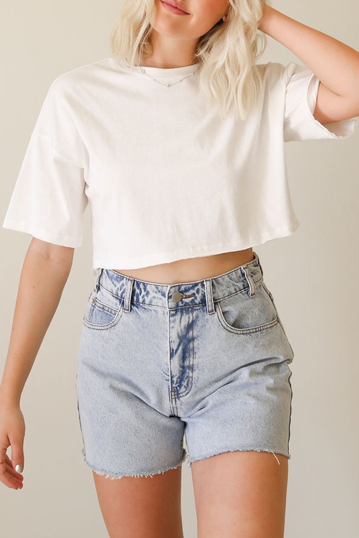 Give Me Relaxed Fit Crop Top