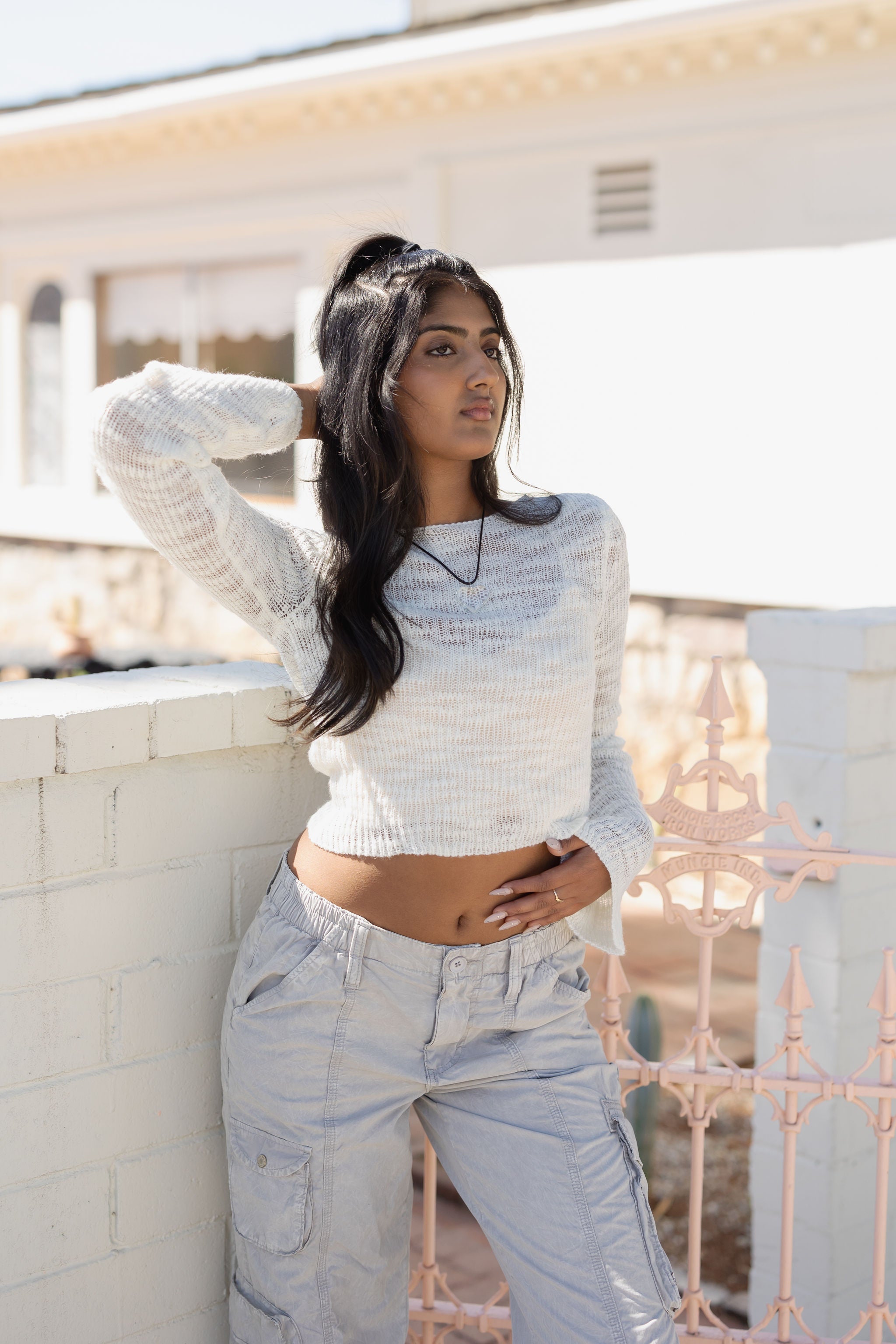 Bad Reputation Knit Crop Top