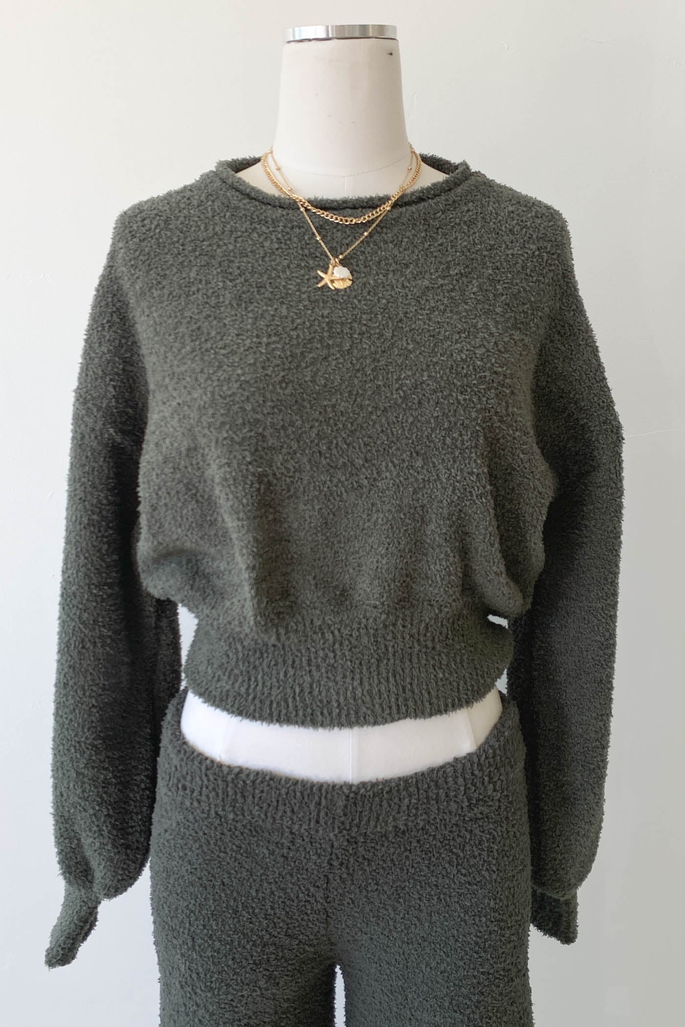 Terry Cloth Sweater