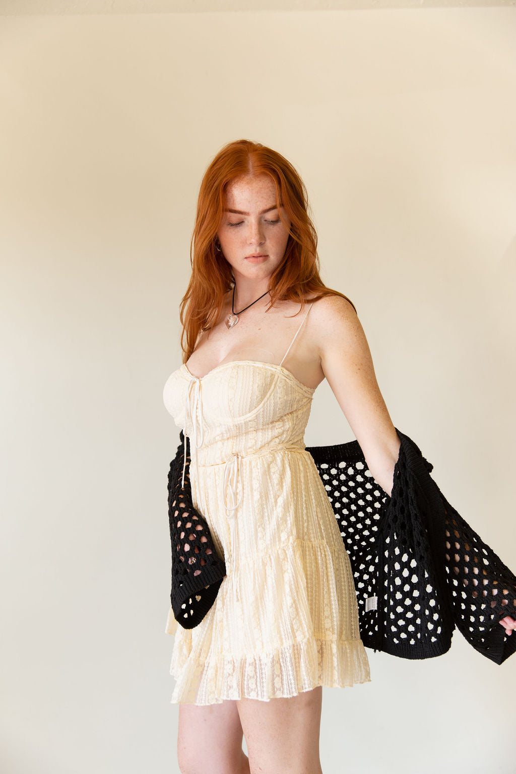 Something There Lace Cami Dress