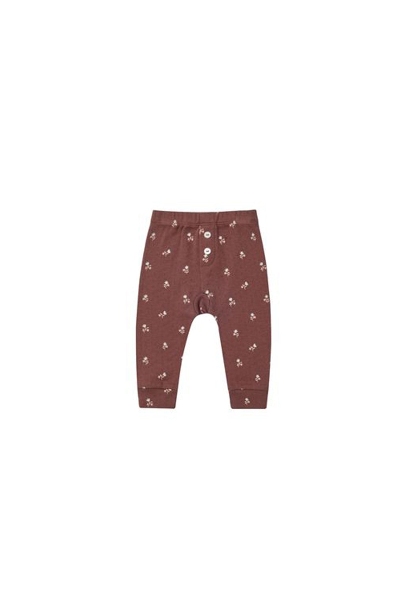 Plum Pointelle Kids Leggings by Quincy Mae