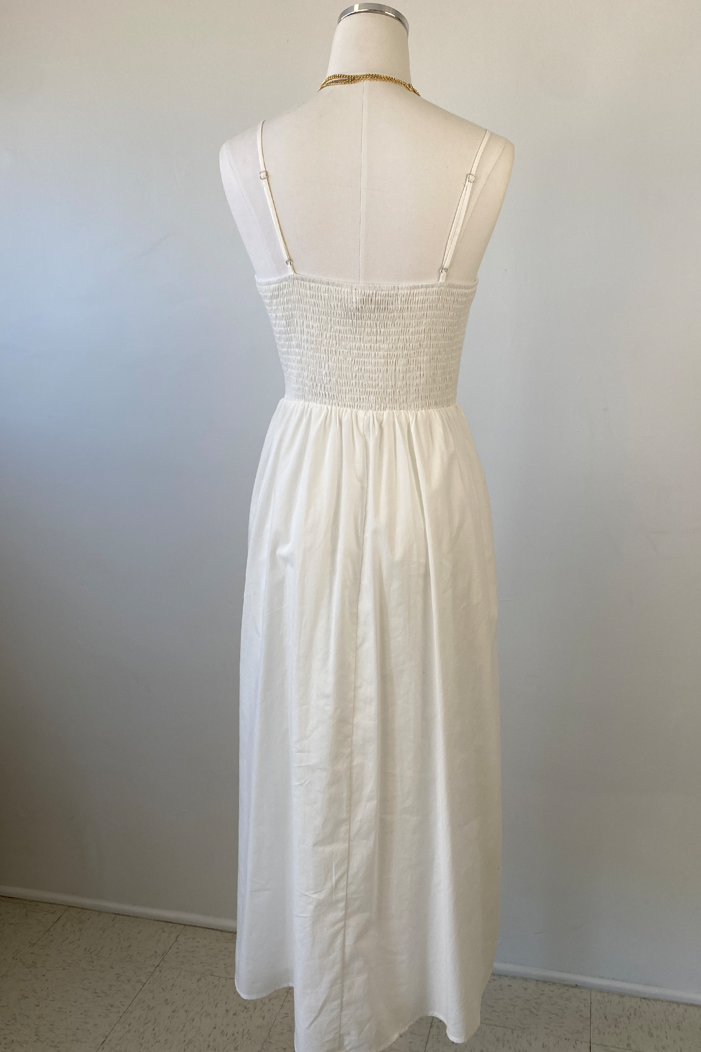 Front Tie Midi Dress