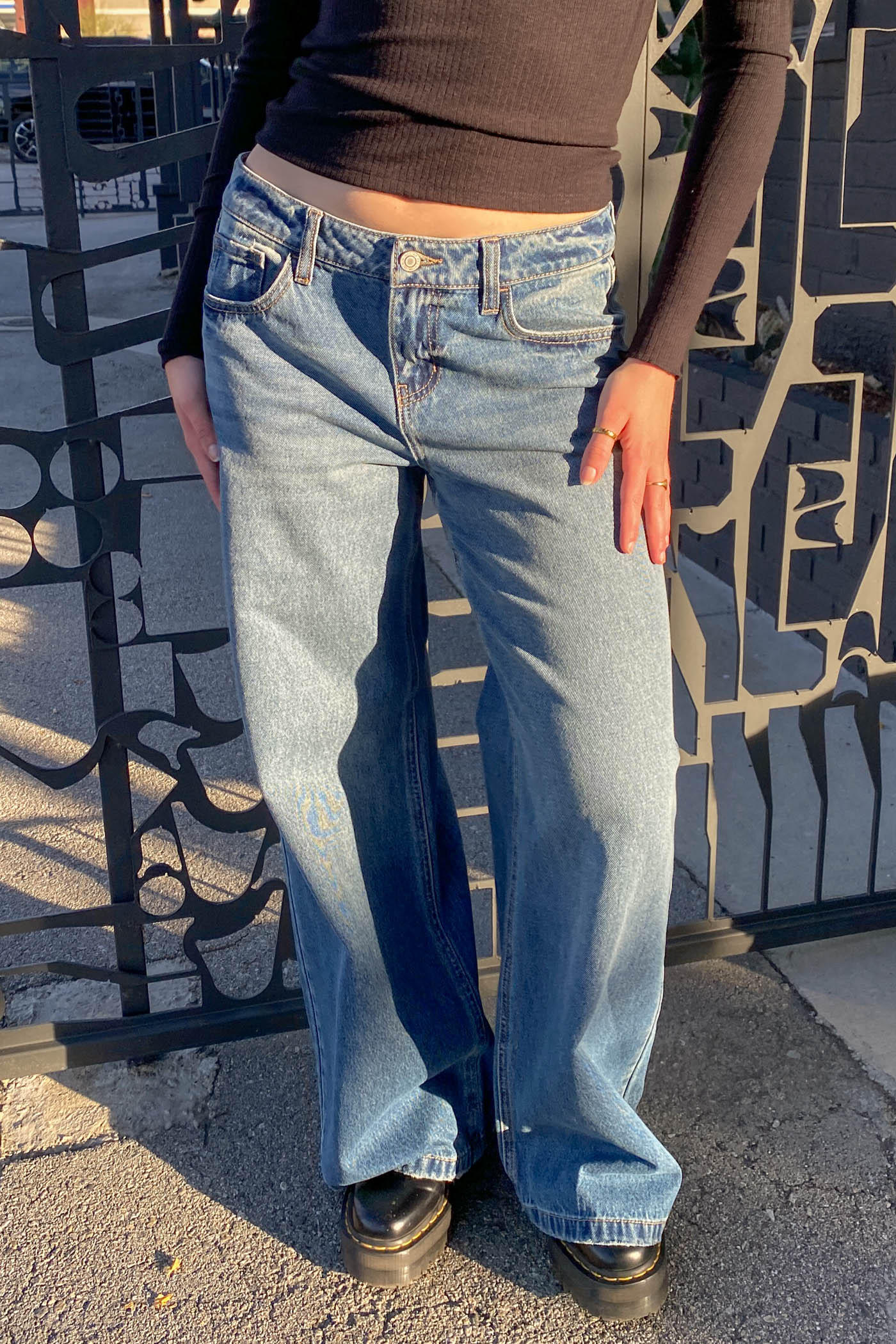 Nectar Premium Denim: The Olivine Wide Leg Jeans