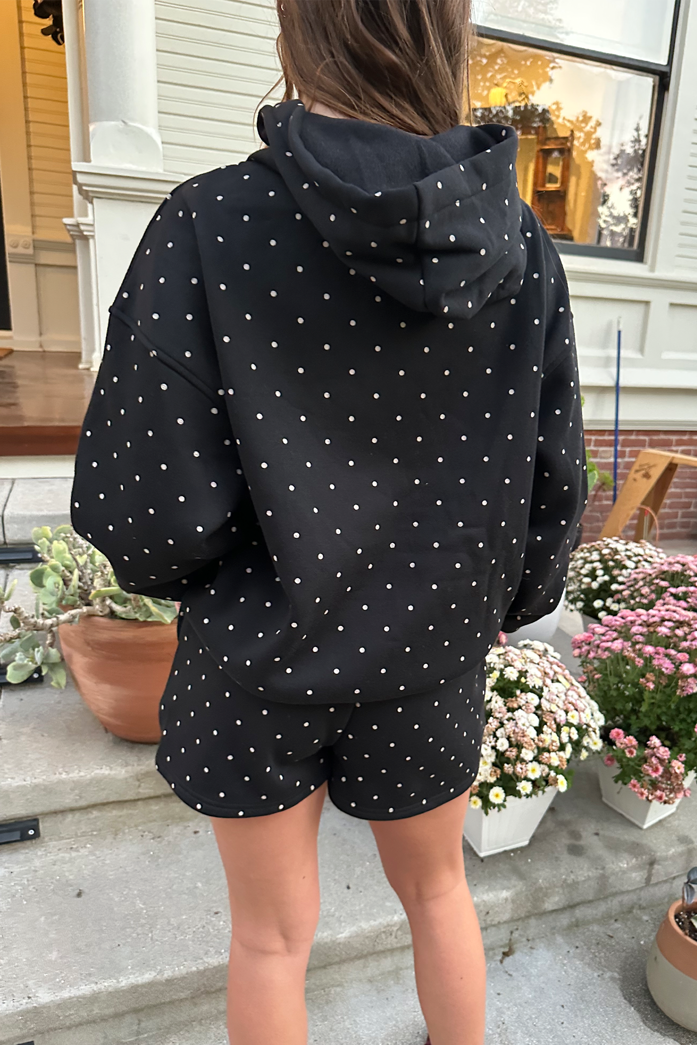 Swiss Dot Hoodie