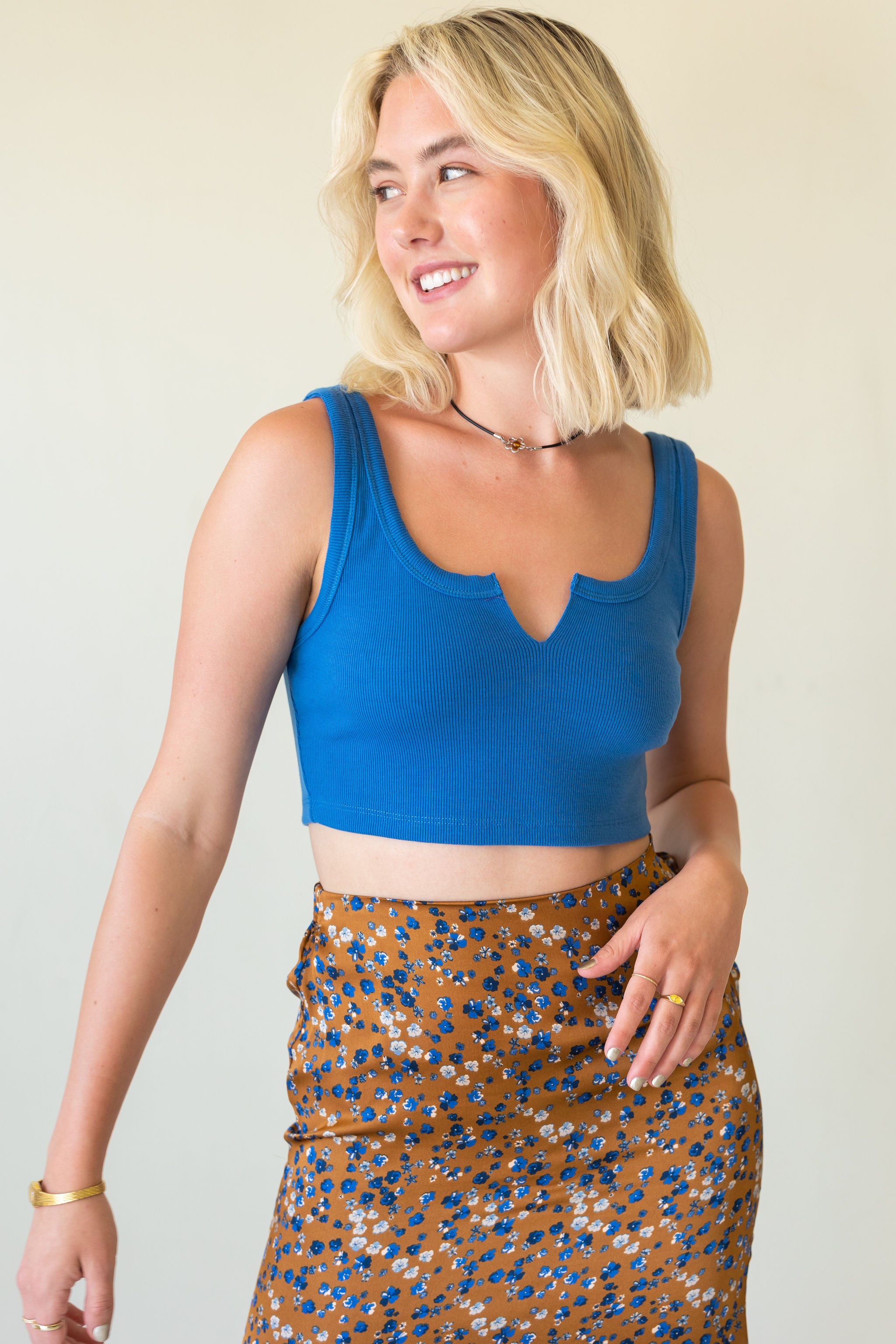 Never Again Sleeveless Crop Top