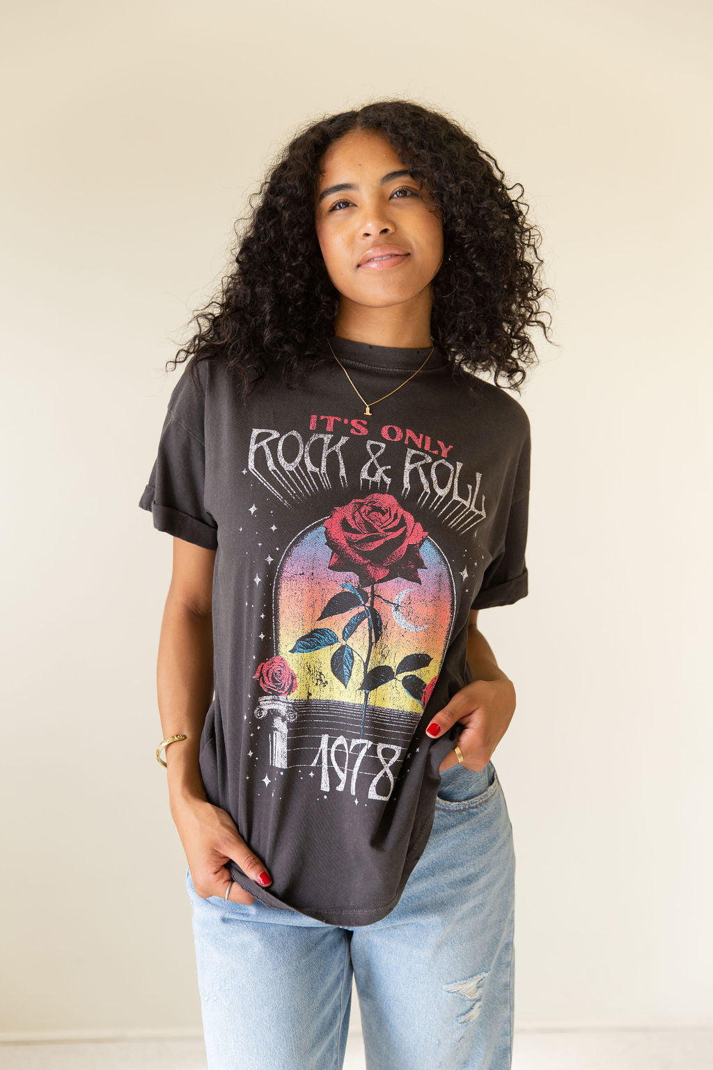Vintage Black Graphic Tee