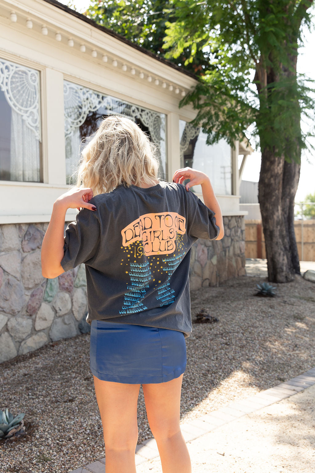 Dancing Days Oversized Graphic Tee