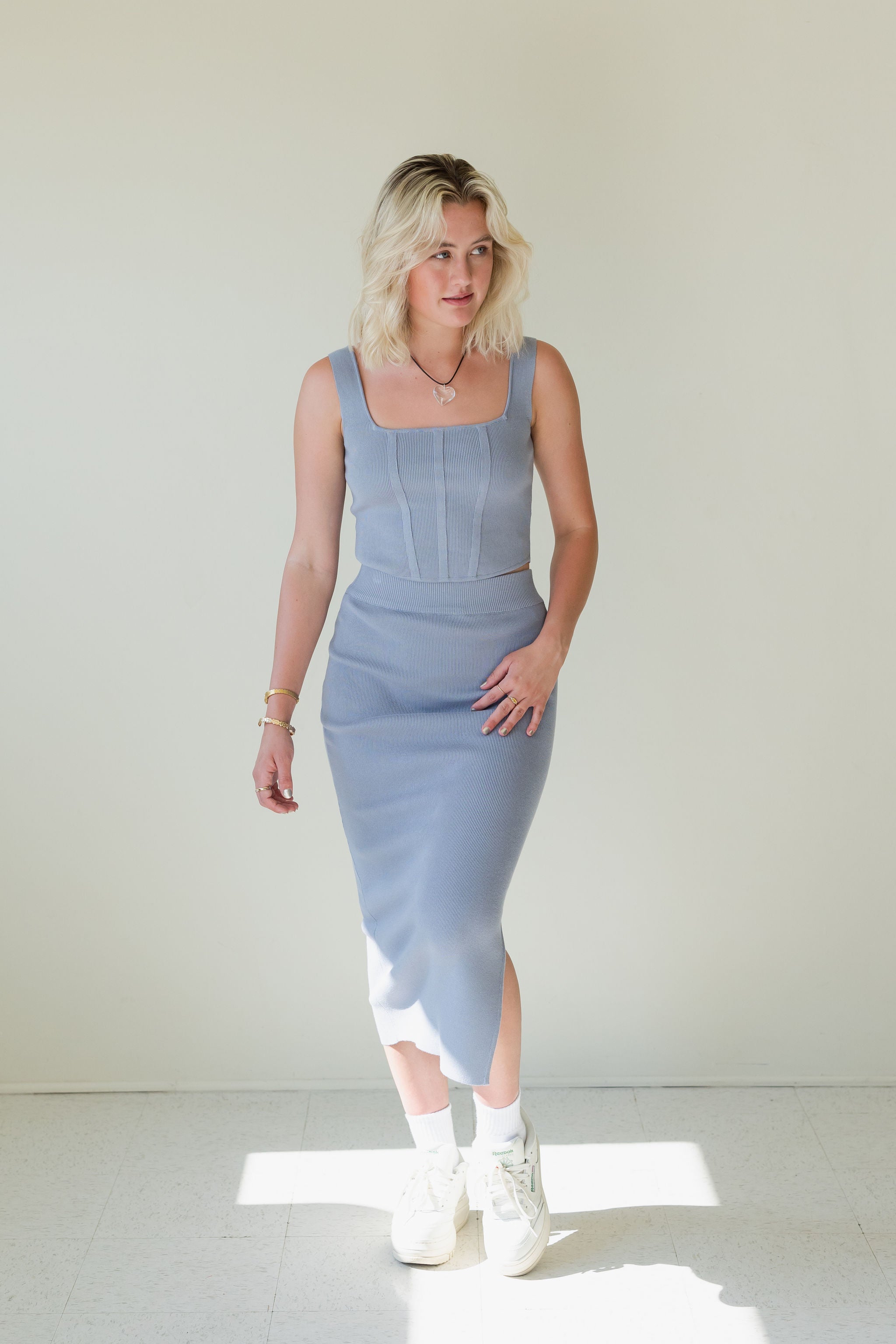 Something Else Sleeveless Knit Top by For Good