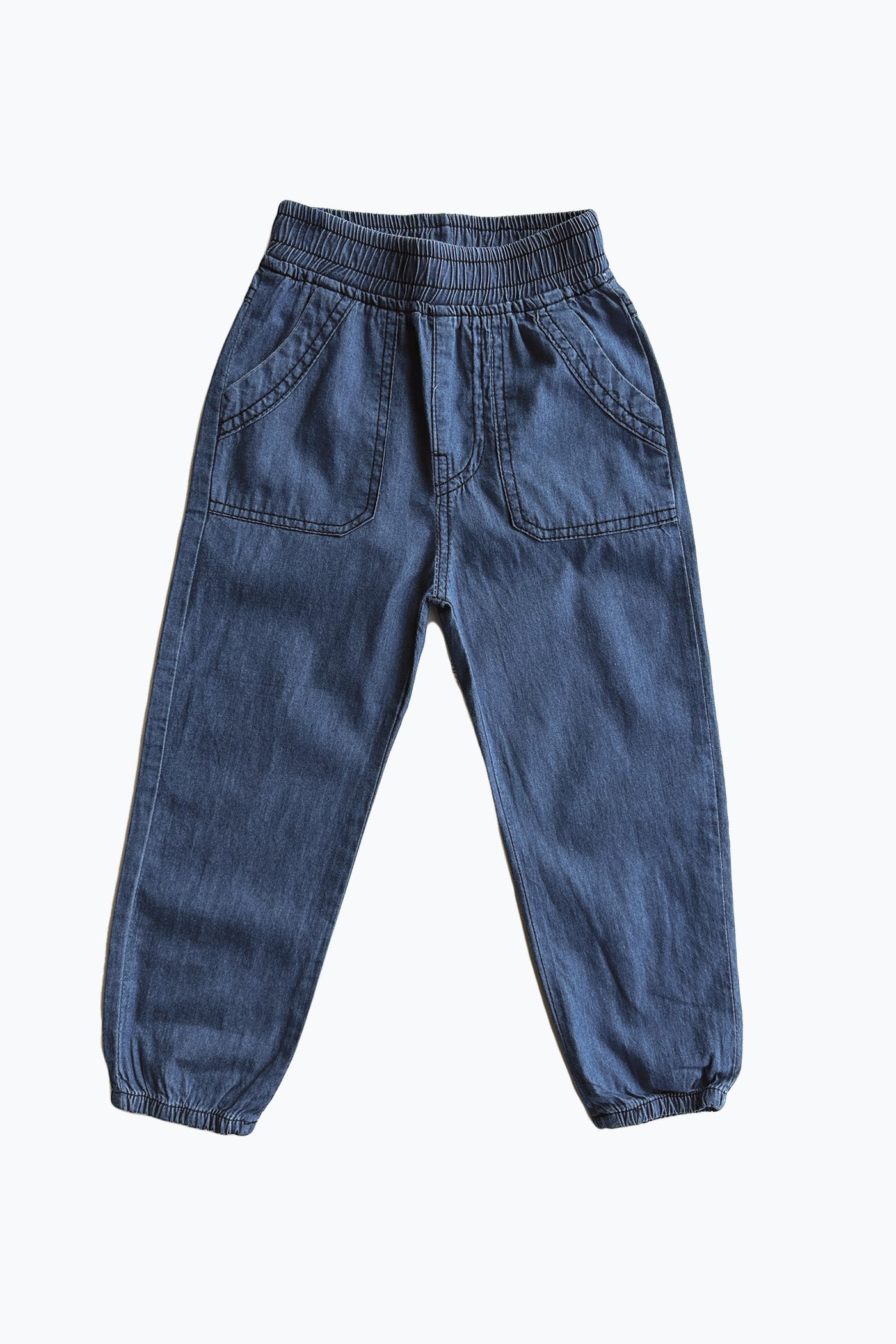 High Rise Kids Pants
