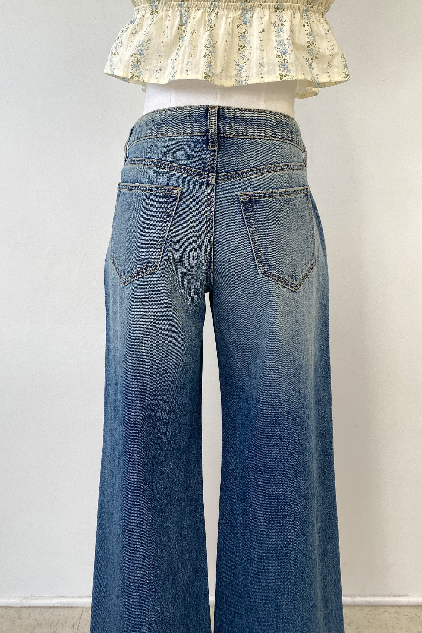 Nectar Premium Denim: The Olivine Wide Leg Jeans