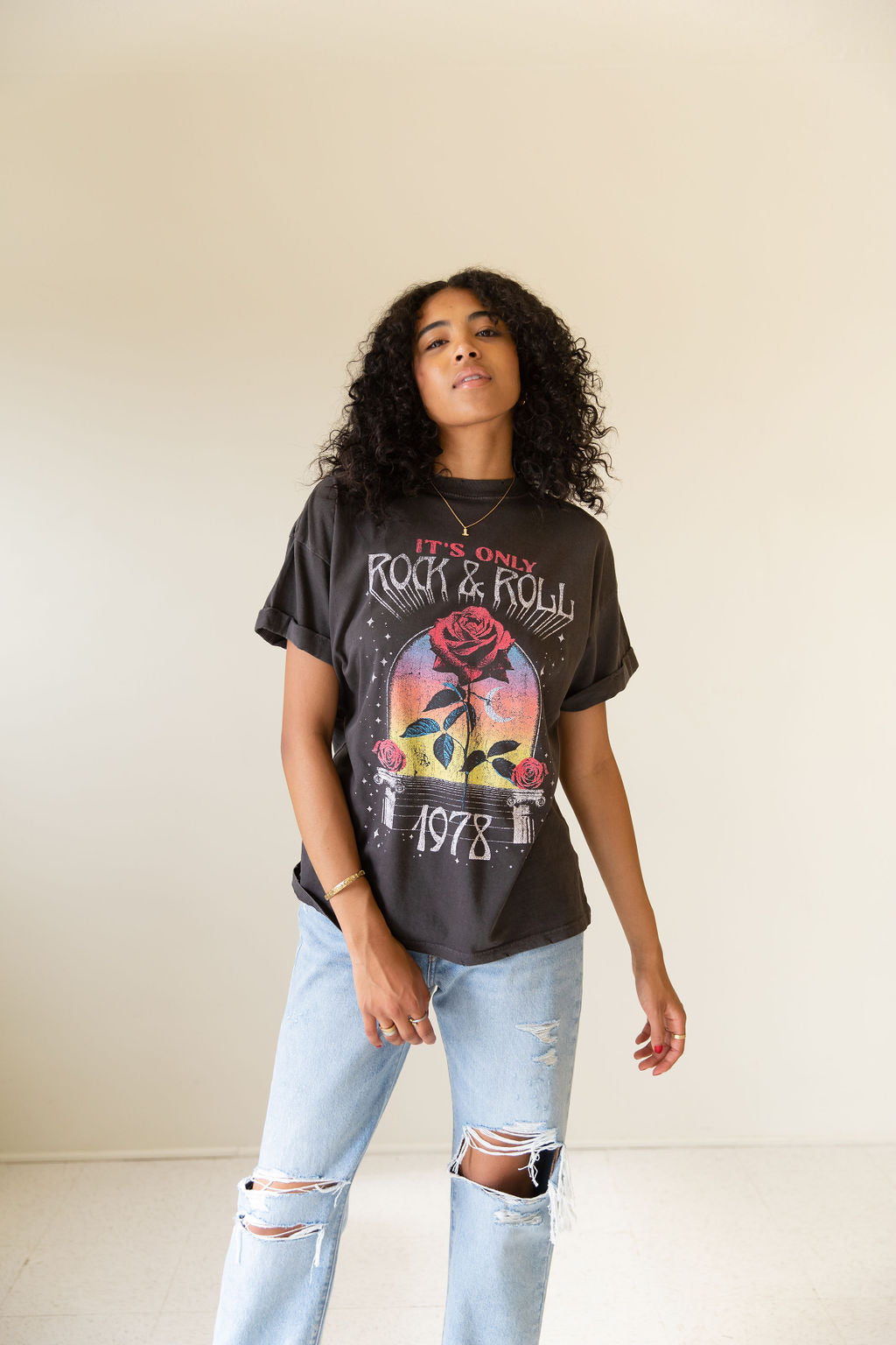 Vintage Black Graphic Tee