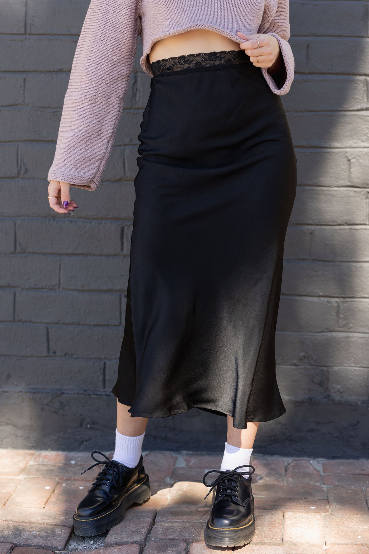 Shy Girl Super High Rise Skirt