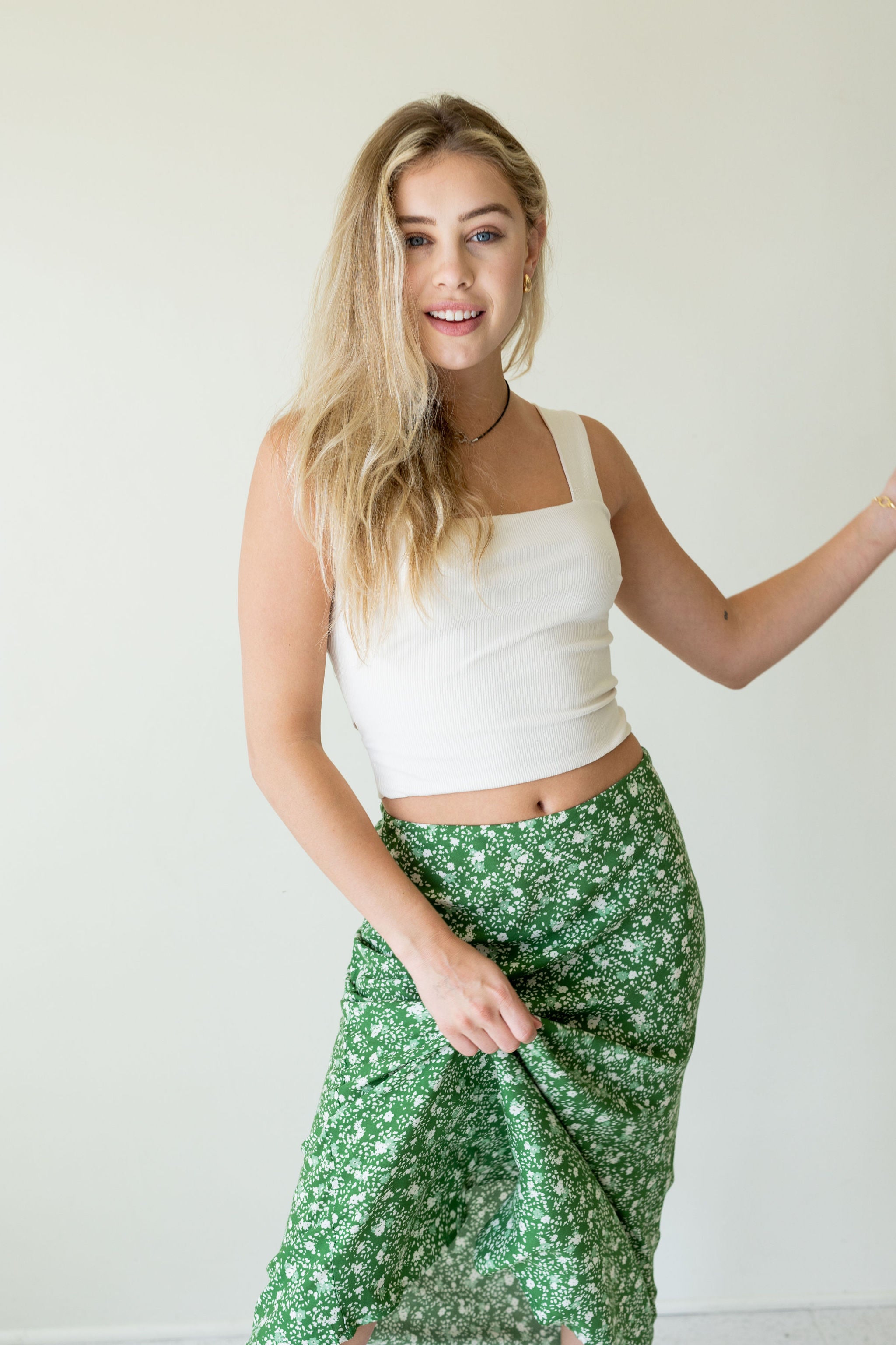 California Dream Sleeveless Crop Top