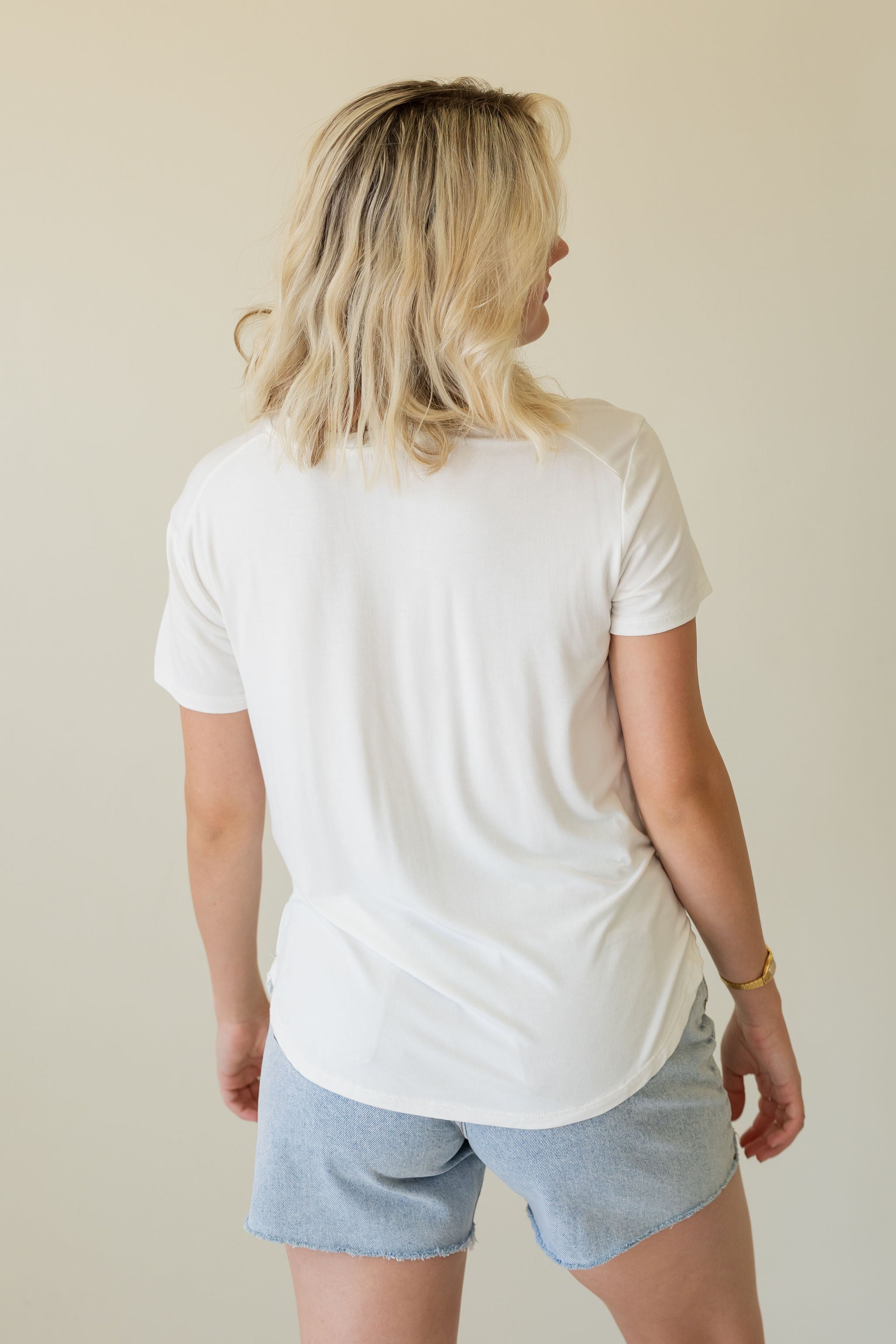Be Glad Short Sleeve Top by For Good