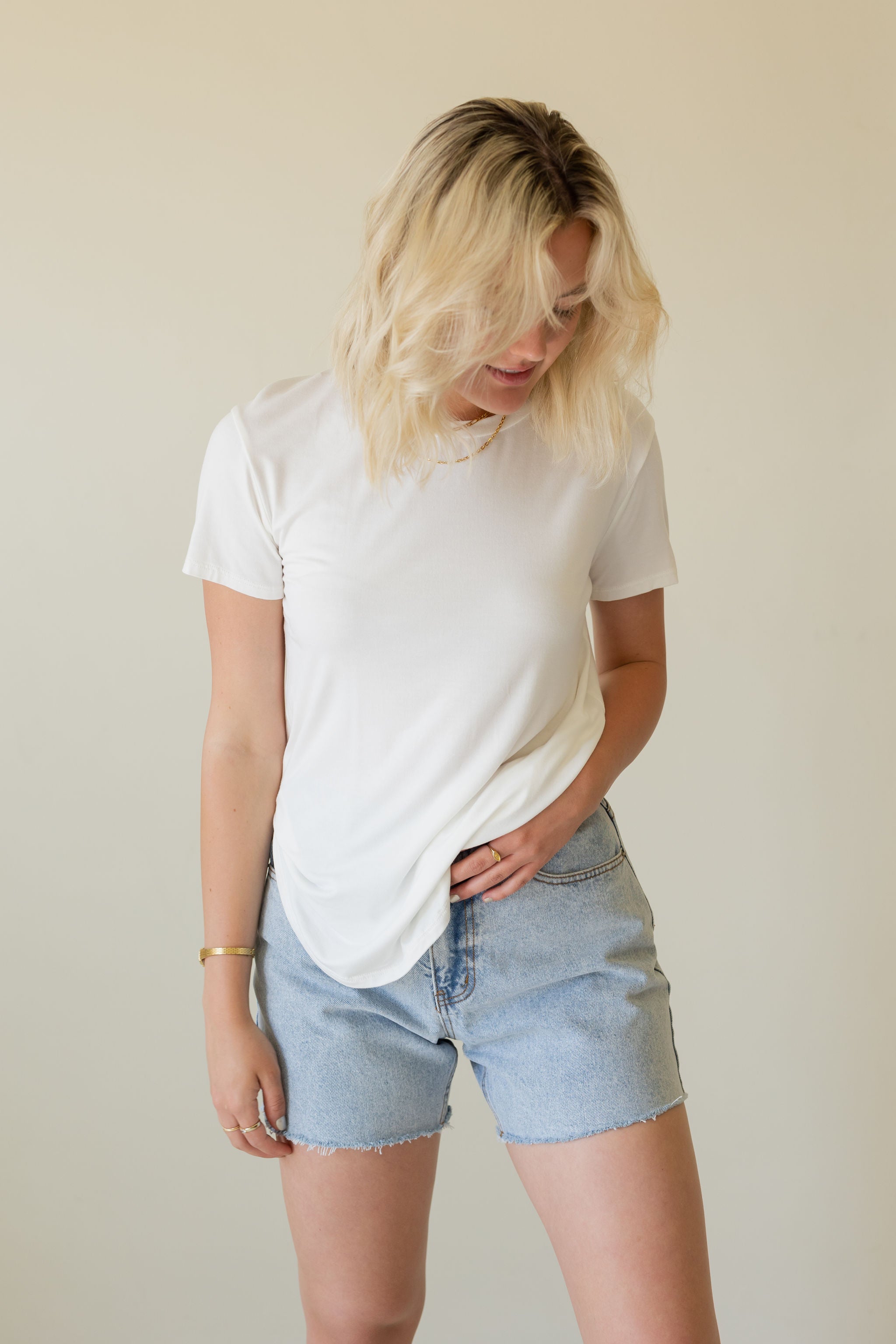 Be Glad Short Sleeve Top by For Good