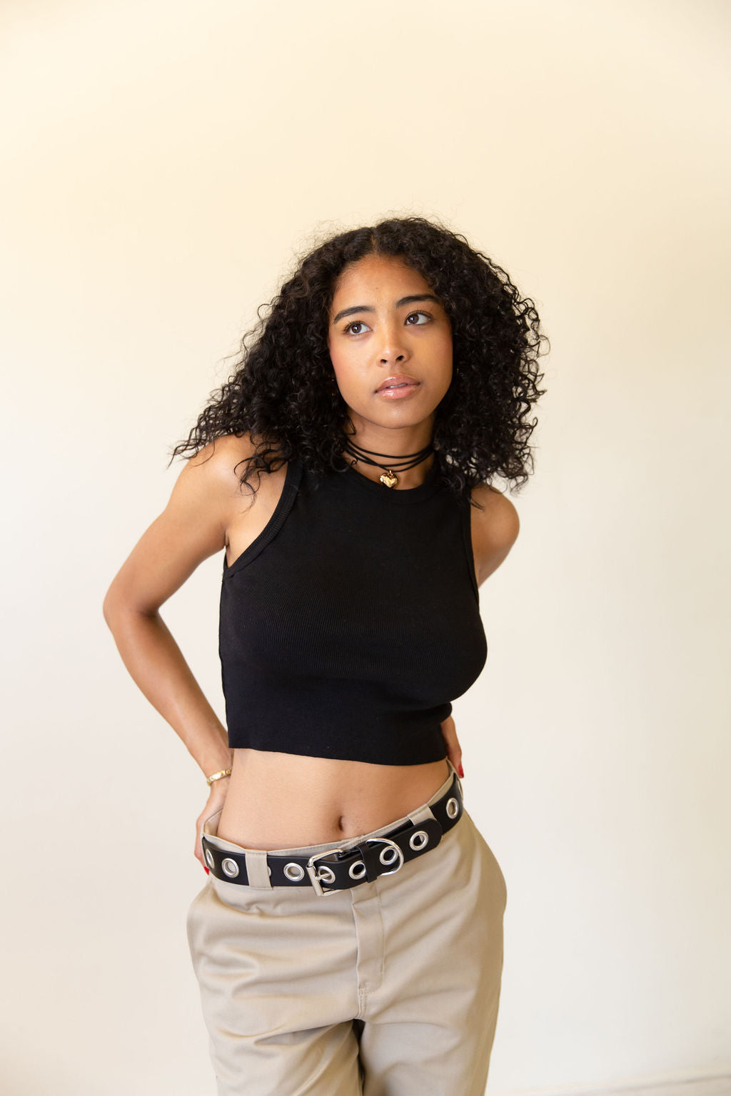 Be Wild Sleeveless Crop Top