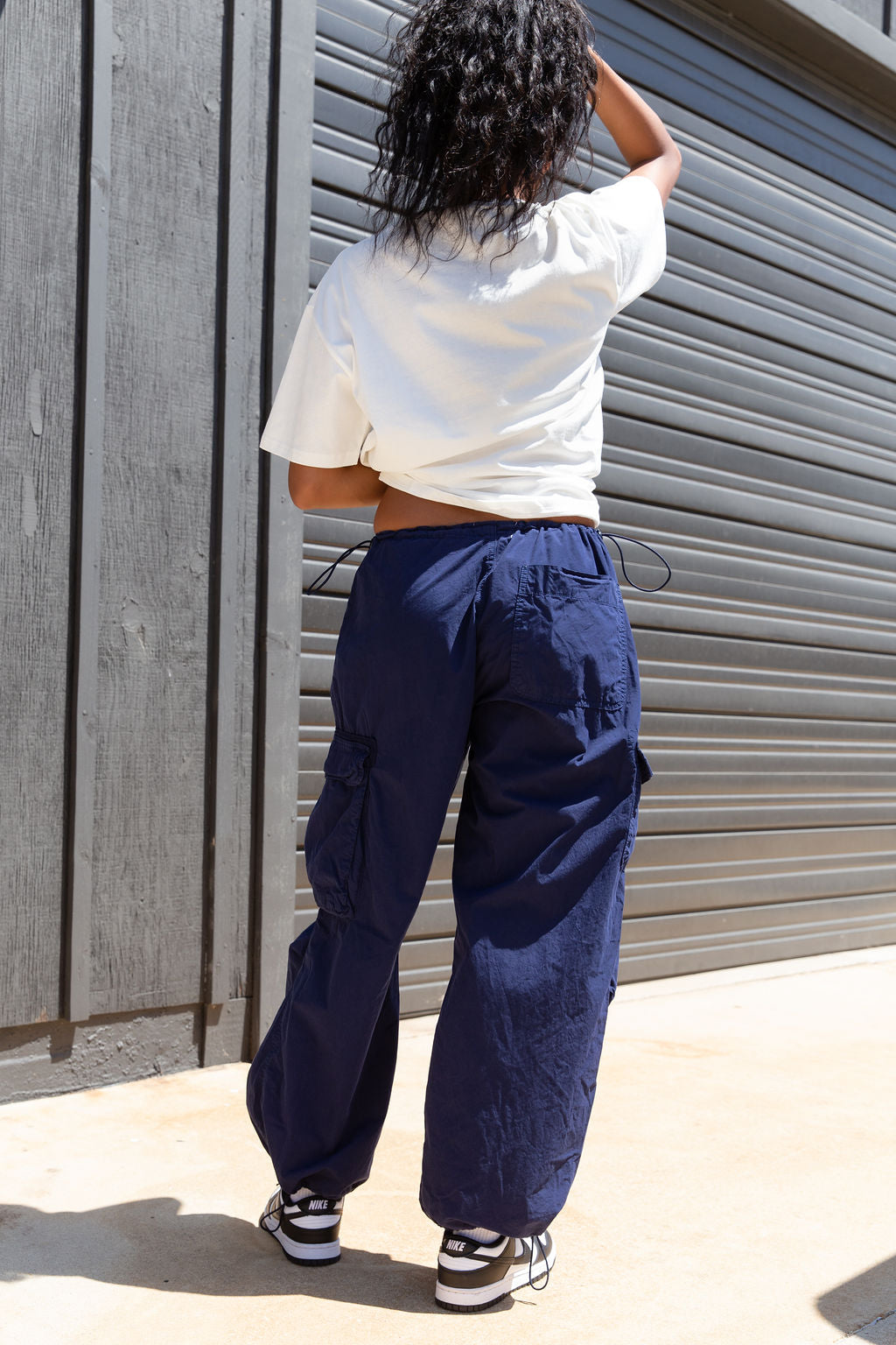 White Los Angeles Graphic Top