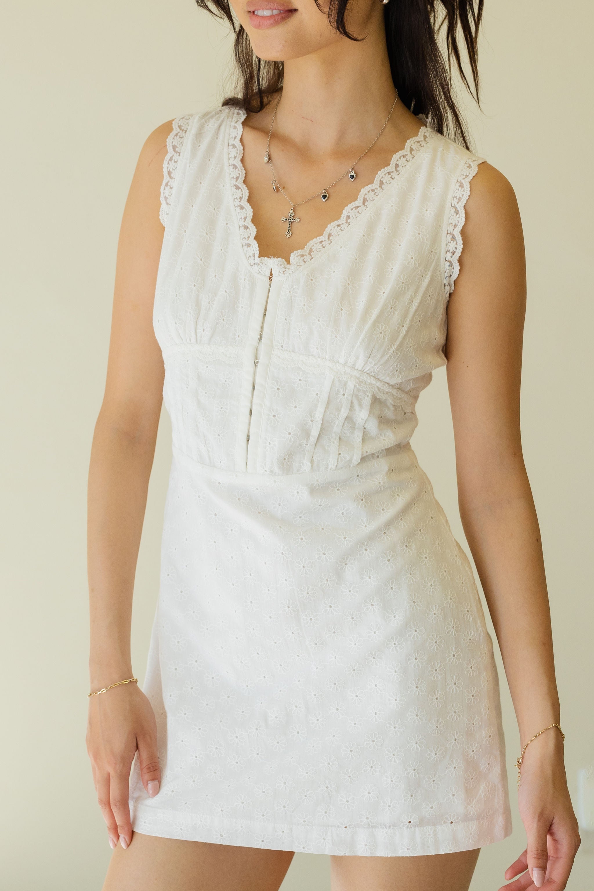 Maybe Someday Sleeveless Corset Dress