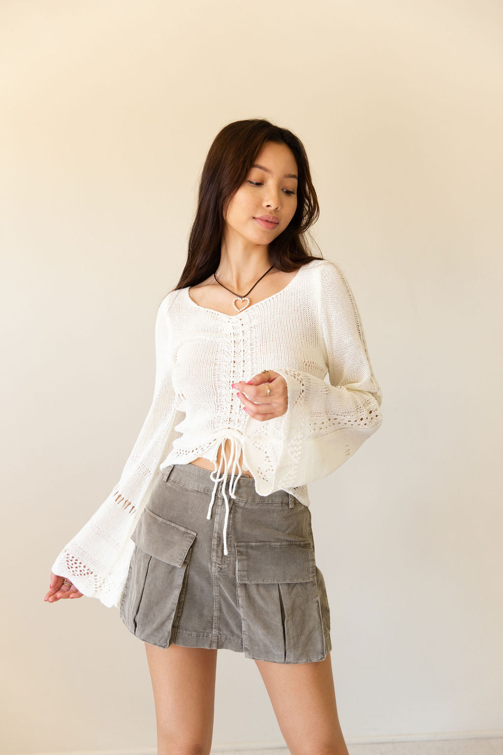 Always Faithful Long Sleeve Knit Top by For Good