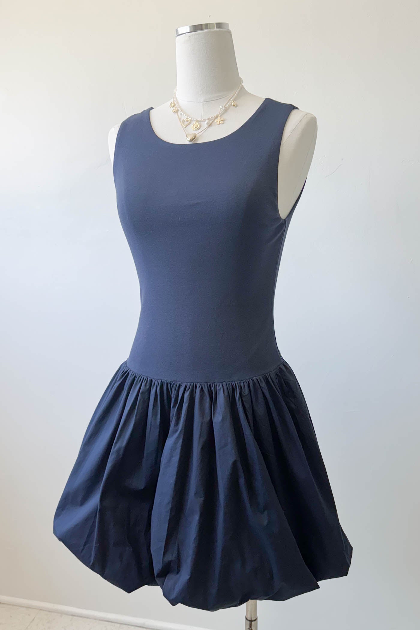 Sleeveless Balloon Dress by For Good