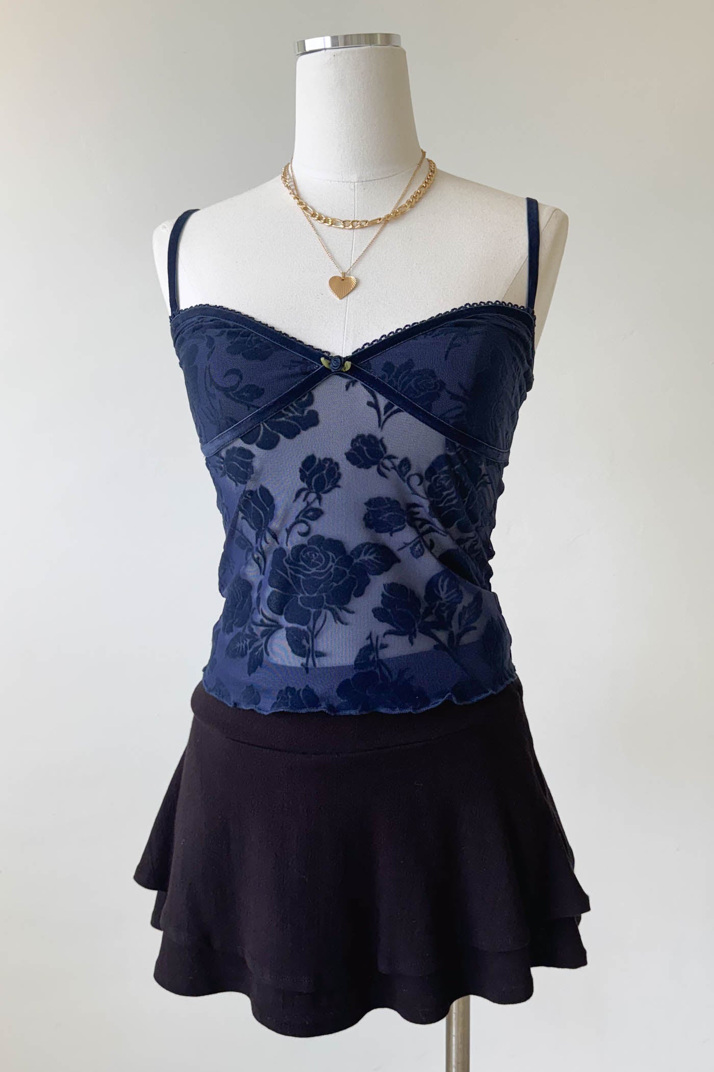 Floral Stretch Lace Top