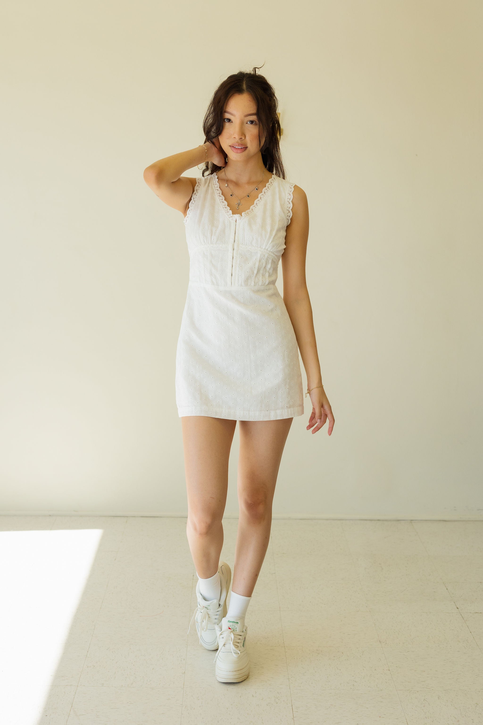 Maybe Someday Sleeveless Corset Dress
